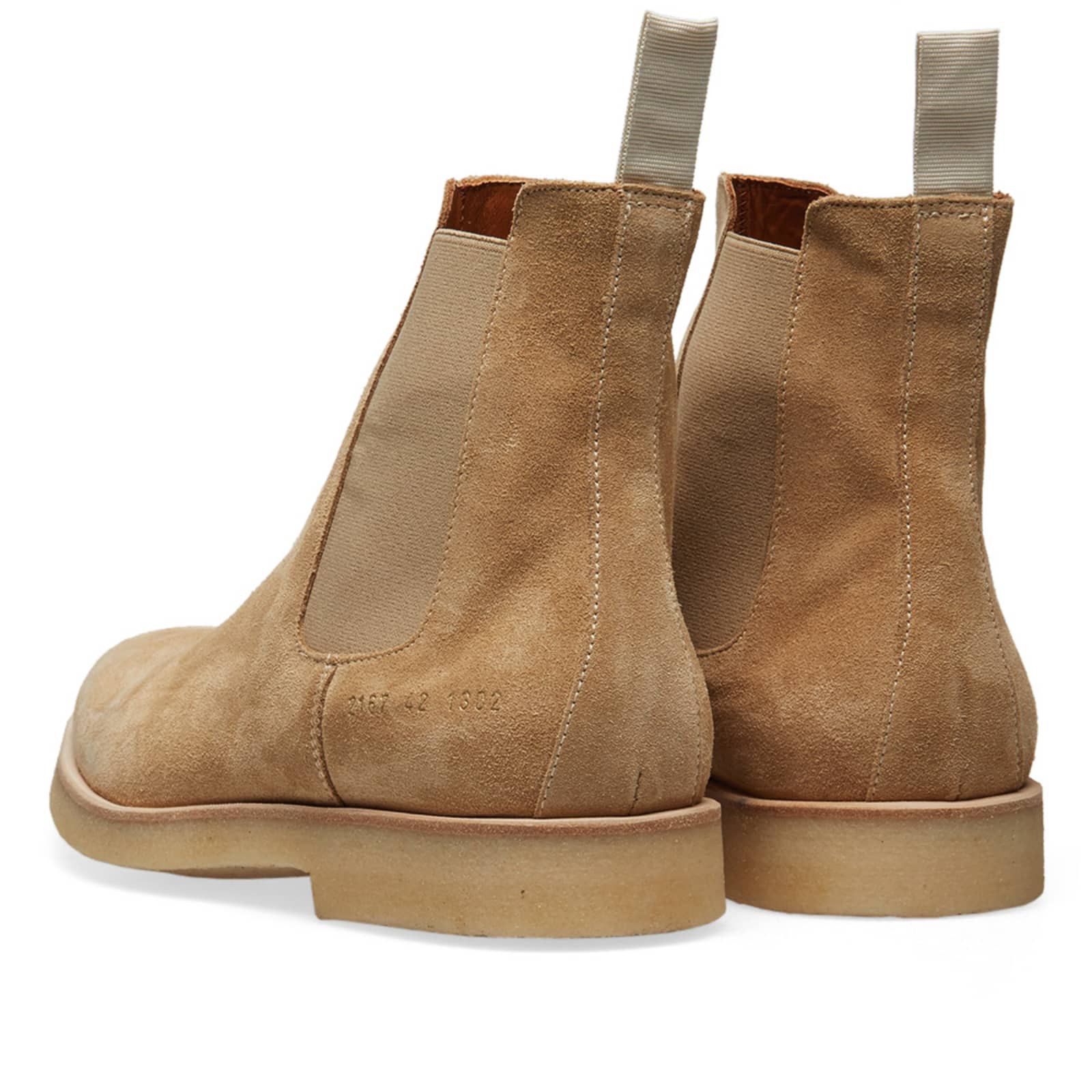 Common Projects COMMON PROJECTS CHELSA BOOT SUEDE TAN 2260 1302 US 8 EU 41 Size US 8 / EU 41 - 3 Thumbnail