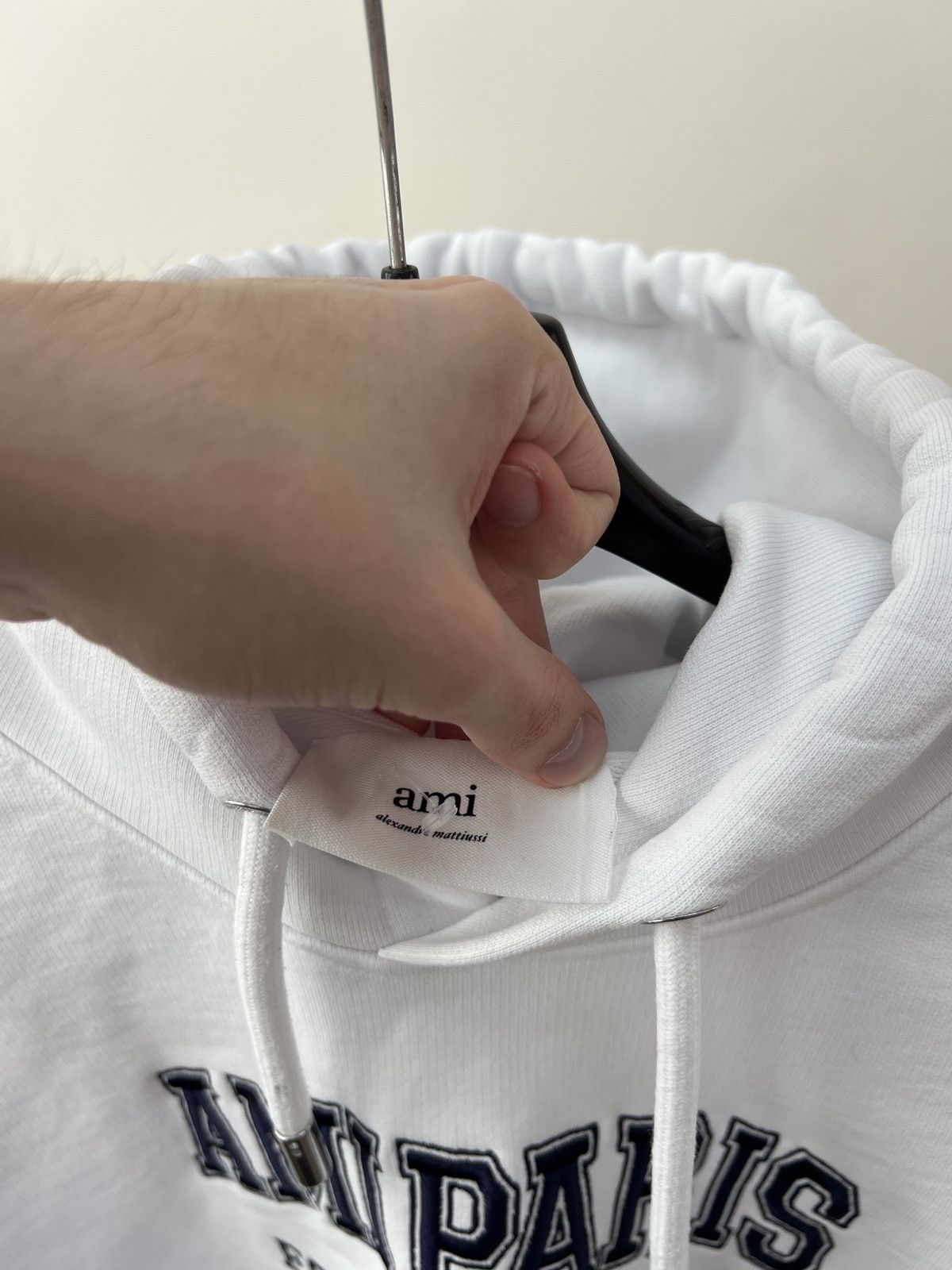 AMI Vintage Ami Paris France Hoodie Size US L / EU 52-54 / 3 - 5 Thumbnail