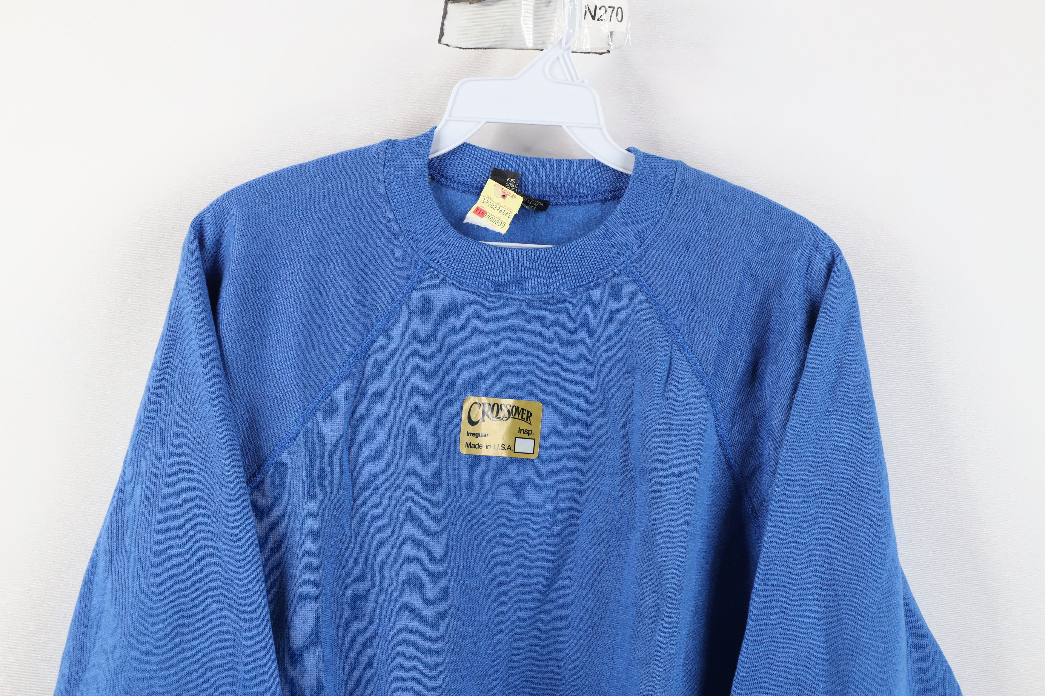Vintage Deadstock Vintage 70s Streetwear Crewneck Sweatshirt USA Size L / US 10 / IT 46 - 2 Thumbnail