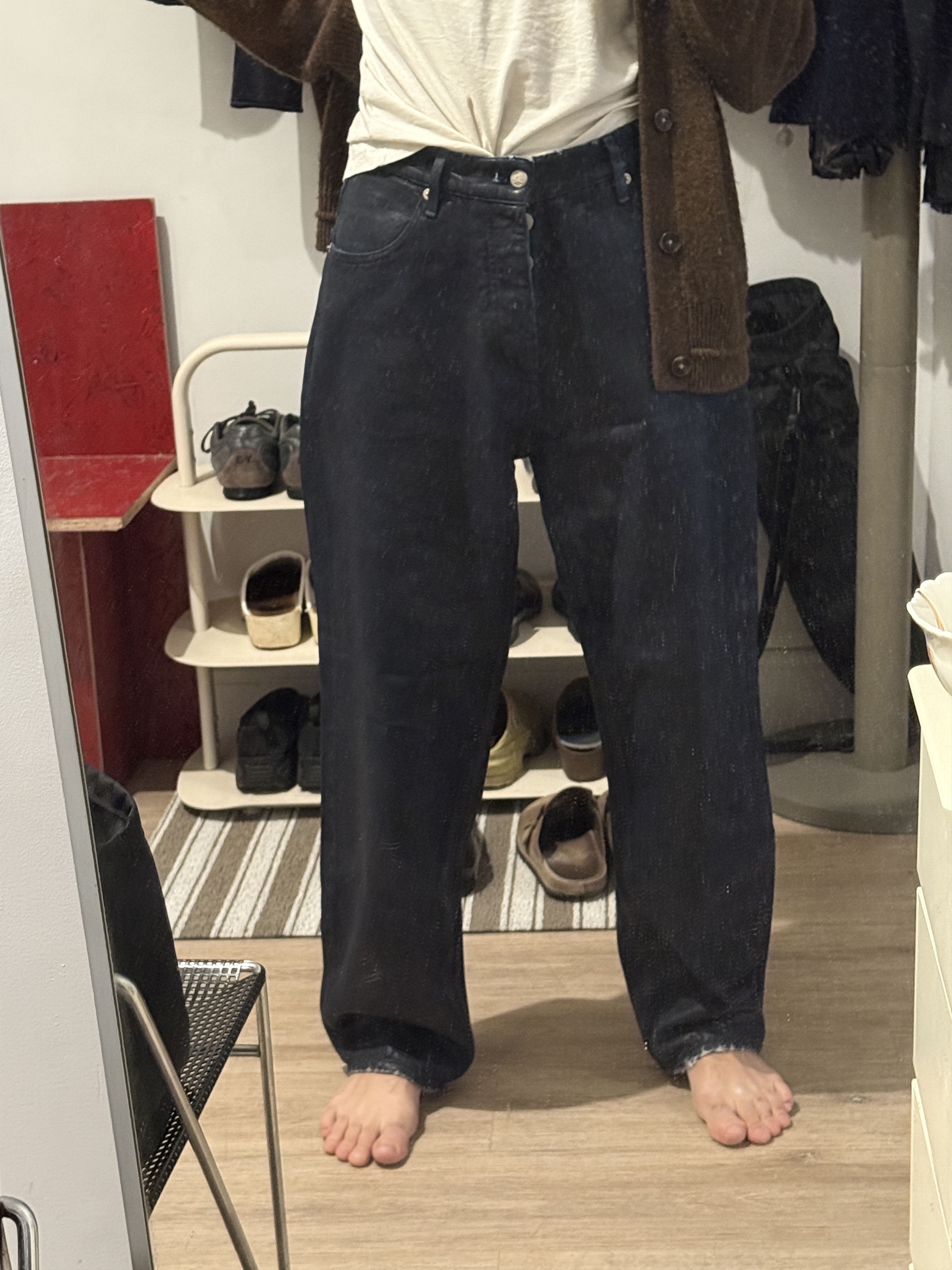 Eytys Eytys Waxed Navy Benz Jeans Size US 30 / EU 46 - 5 Thumbnail