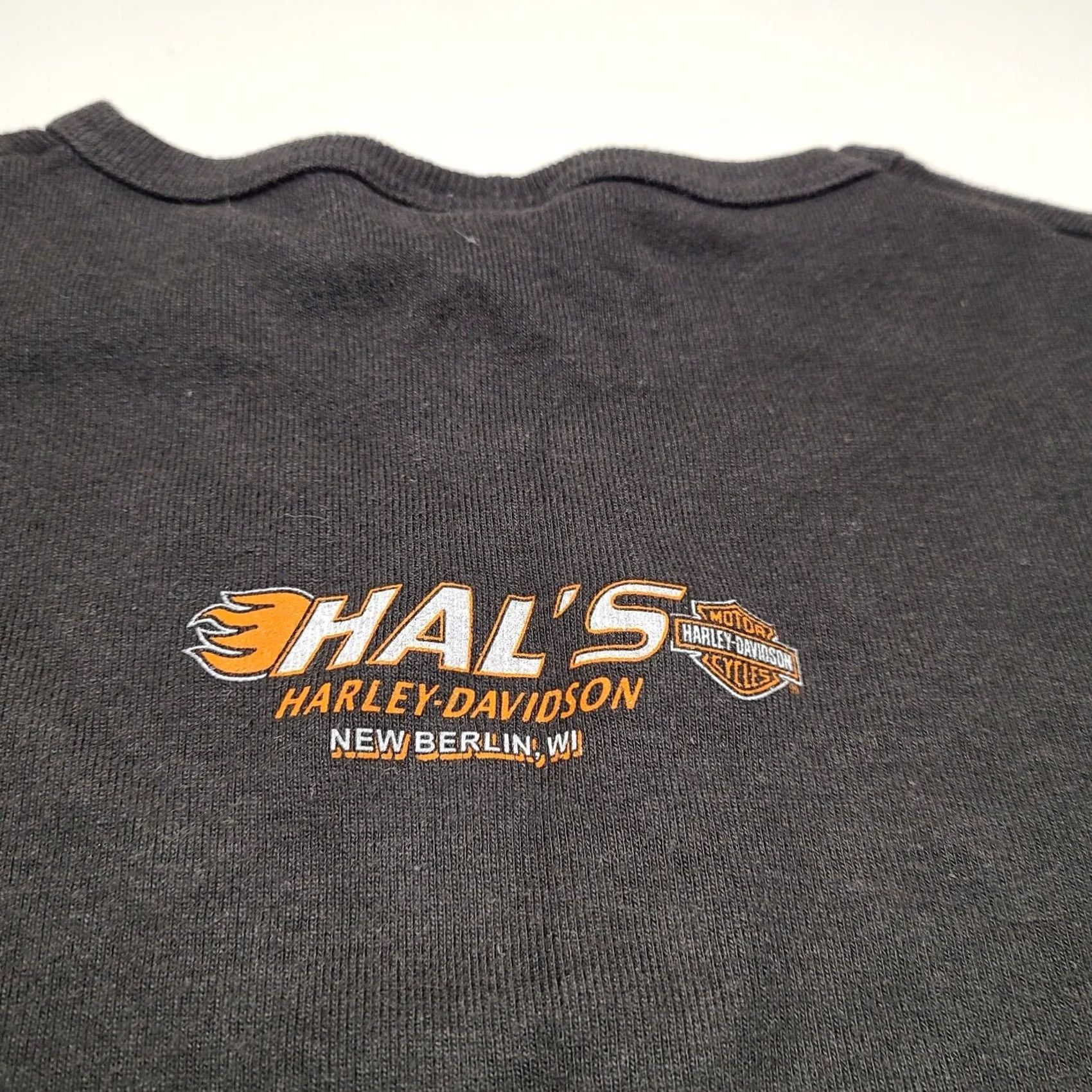 Harley Davidson VINTAGE Harley-Davidson Motorcycles 100 Year Anniversary T-Shirt Top USA Women's Medium Size M / US 6-8 / IT 42-44 - 6 Thumbnail