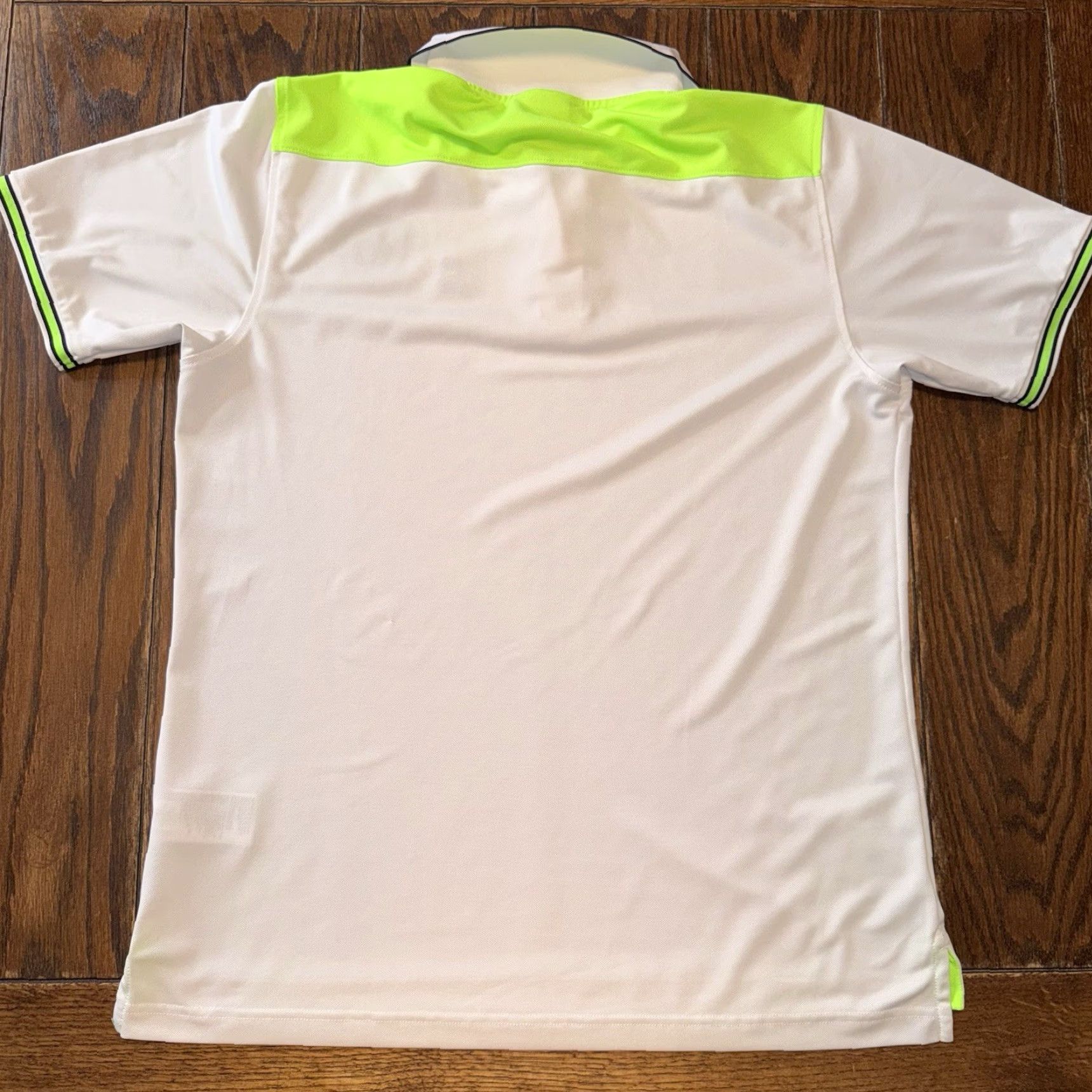 Psycho Bunny Psycho Bunny Polo Mens Polo Shirt Size 6 Golf Cotton White Green Stretch Polo Shirt Mens Size 6 Psycho Bunny Polo White Green Stretch Golf Size US S / EU 44-46 / 1 - 5 Thumbnail