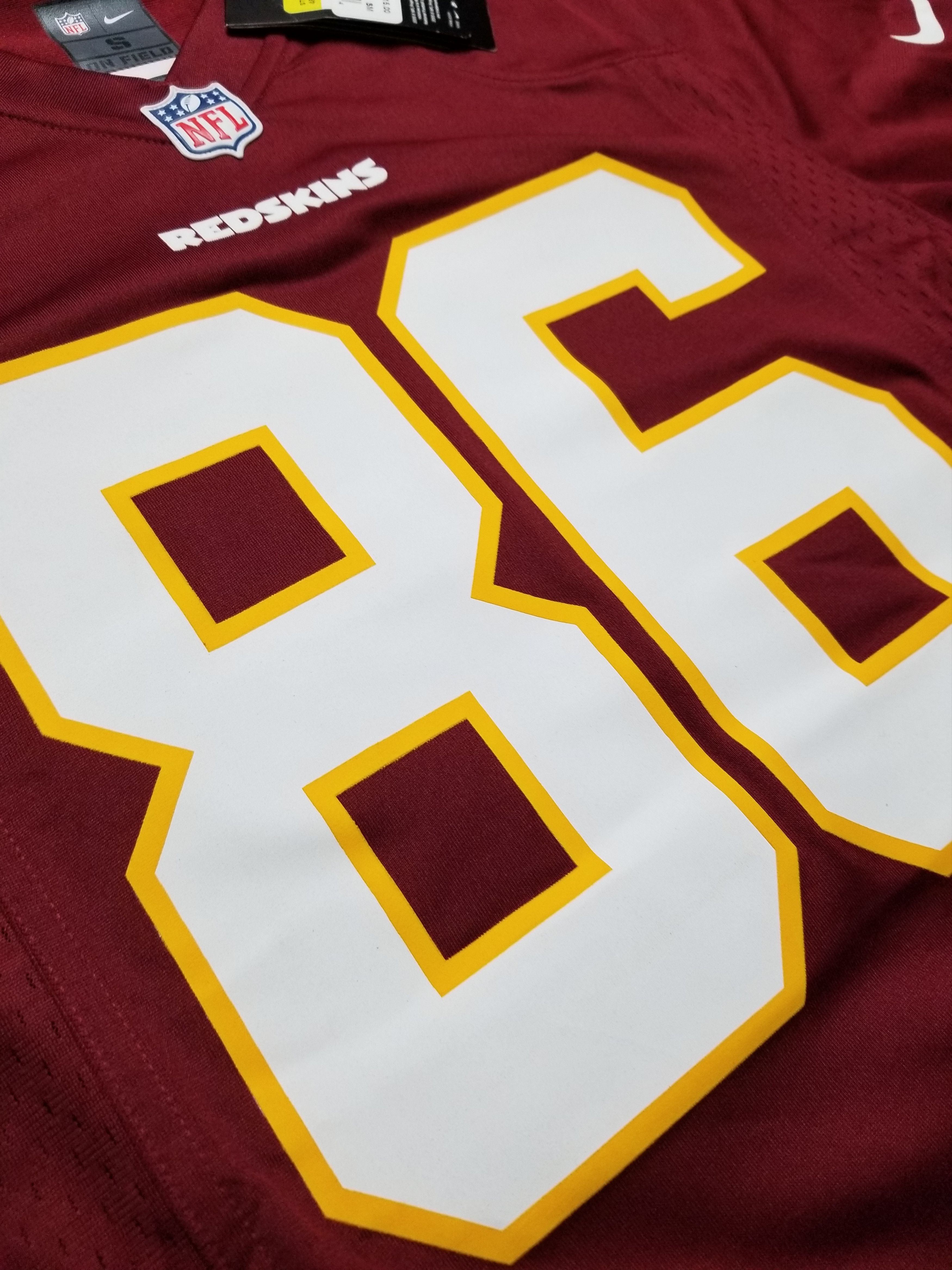 Nike Nike Washington Redskins Reed #86 Burgundy NFL Jersey Size US S / EU 44-46 / 1 - 11 Thumbnail