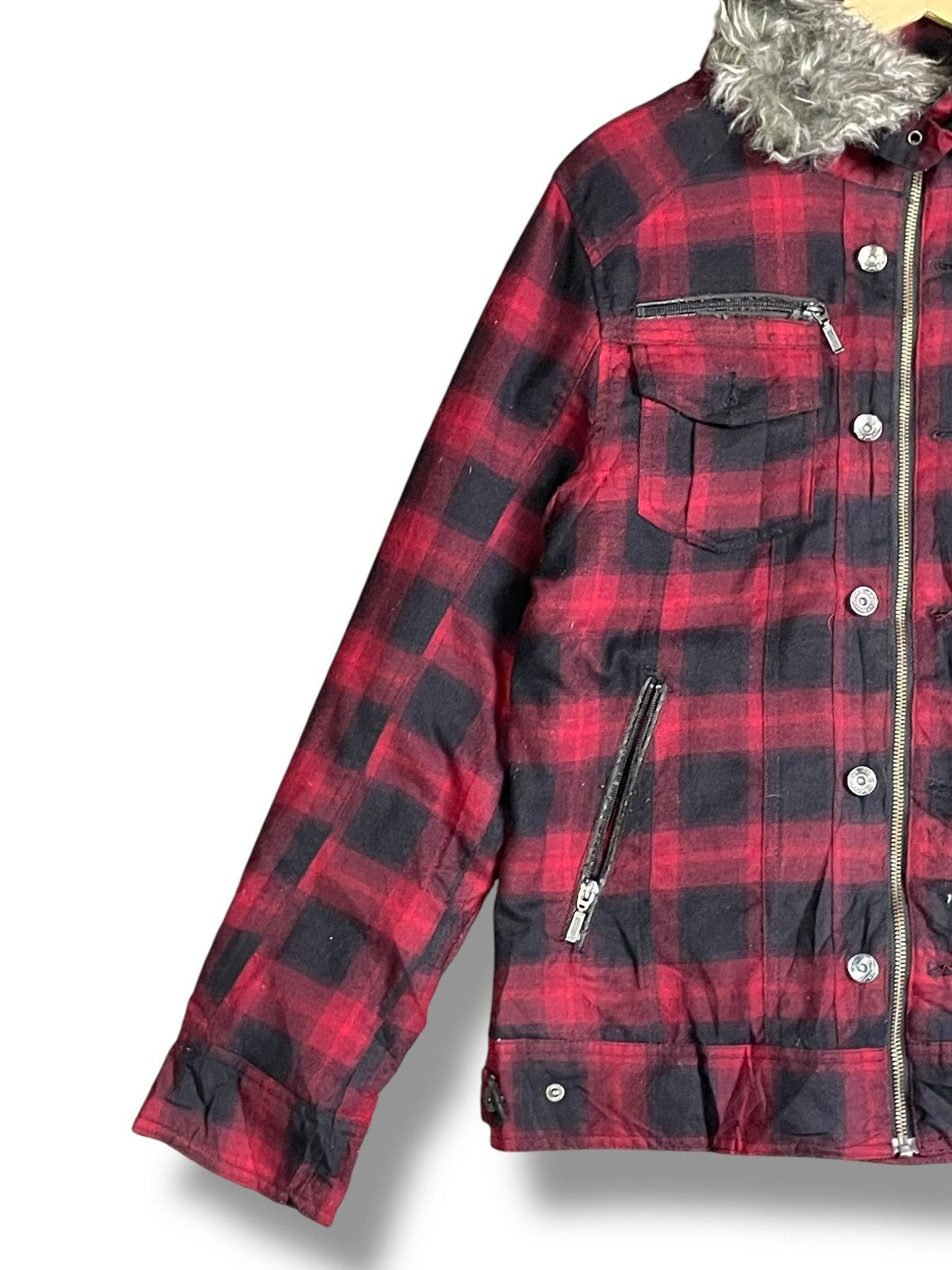 If Six Was Nine × Japanese Brand × Le Grande Bleu (L.G.B.) Splendid Tartan x Japanese Brand Gothic Jacket (37) Size US L / EU 52-54 / 3 - 6 Thumbnail