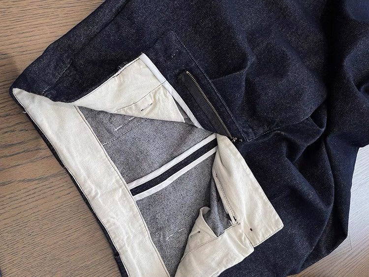 Japanese Brand × Vintage Cleanfit retro big pocket pleated baggy denim jeans Size US 32 / EU 48 - 10 Thumbnail
