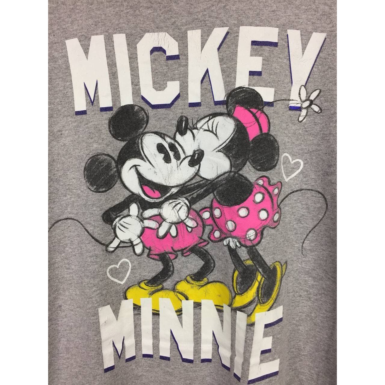 Disney × Mickey Mouse Mickey And Minnie Mouse Disney Cartoon Tee Size US M / EU 48-50 / 2 - 4 Thumbnail