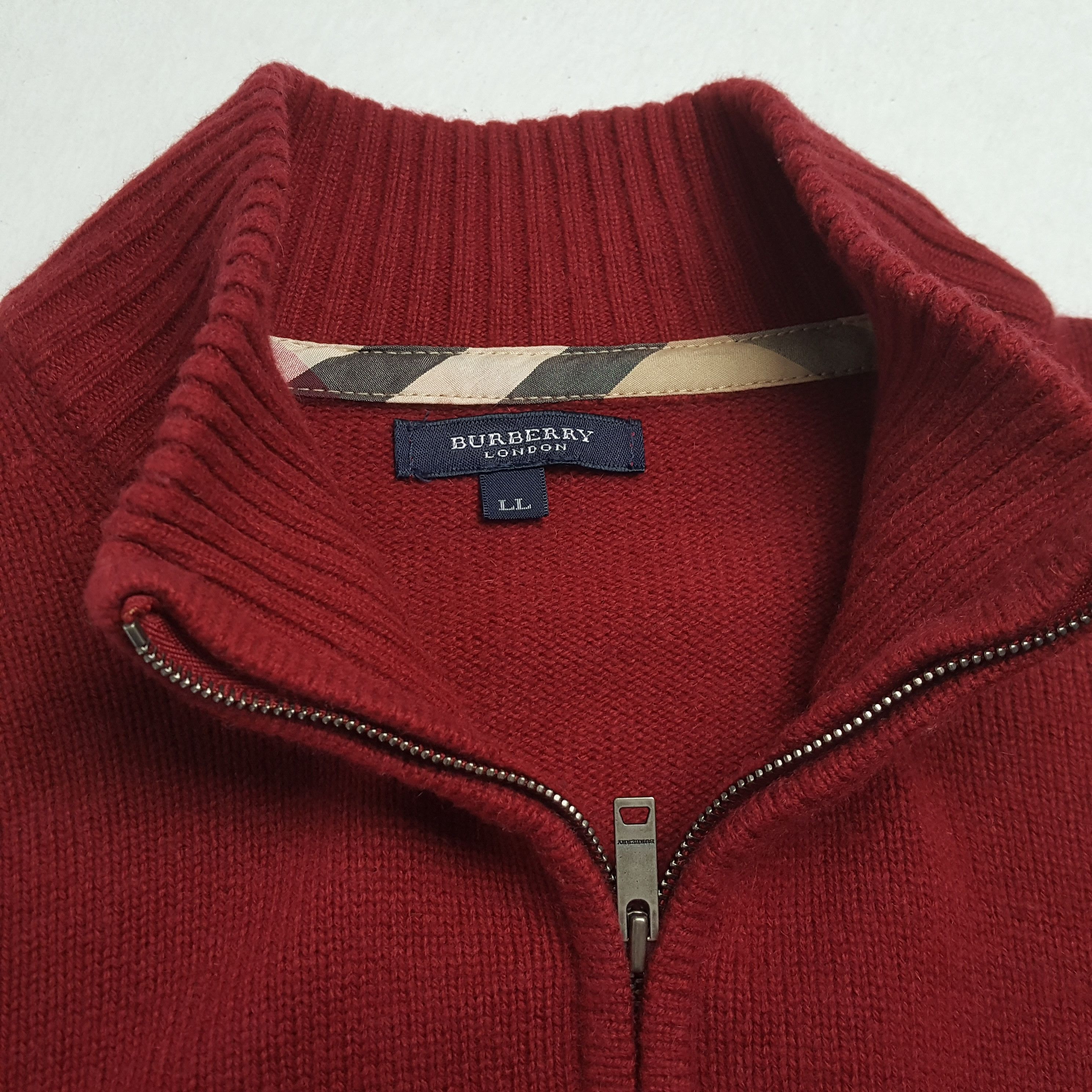 Burberry × Vintage Vintage BURBERRY LONDON Fashion Brand Sweaters Size US M / EU 48-50 / 2 - 10 Thumbnail