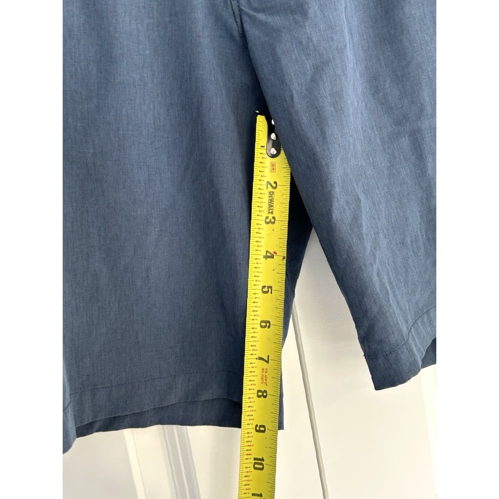 Izod IZOD Men Hybrid Performance Shorts Quick Dry Navy 32 Sz Blue Regular Classic Chino Casual Activewear Mens Size US 32 / EU 48 - 6 Thumbnail