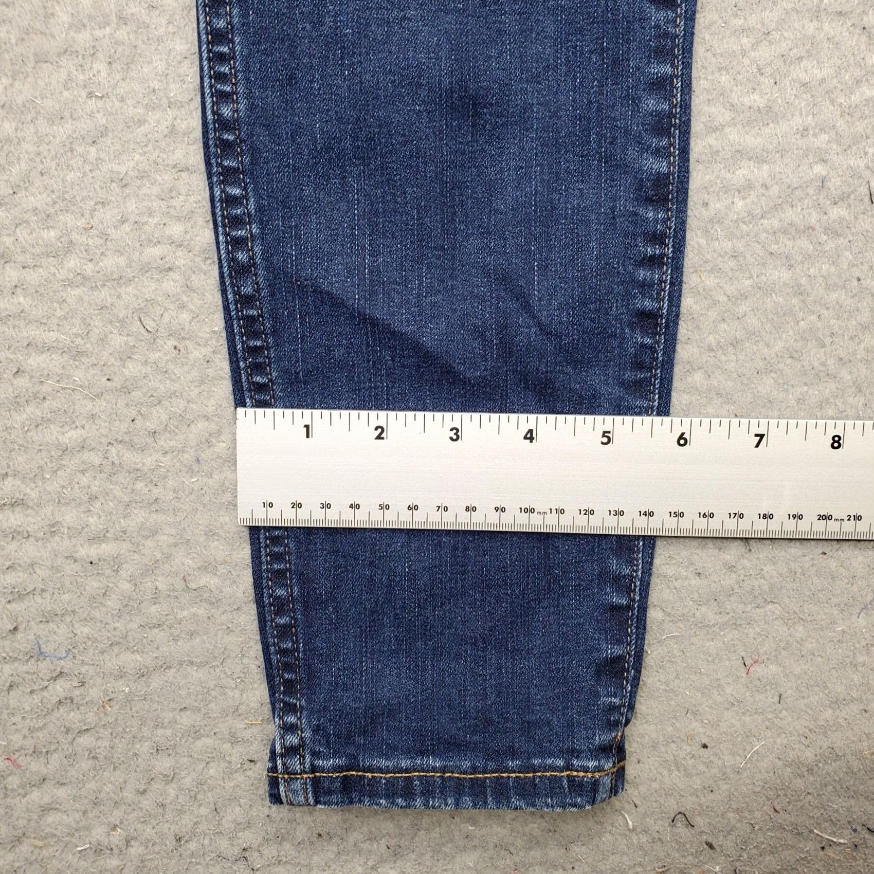 Madewell Madewell Skinny Jeans Womens Blue Denim High Rise Hayes Wash Jeans Size 28" / US 6 / IT 42 - 5 Thumbnail