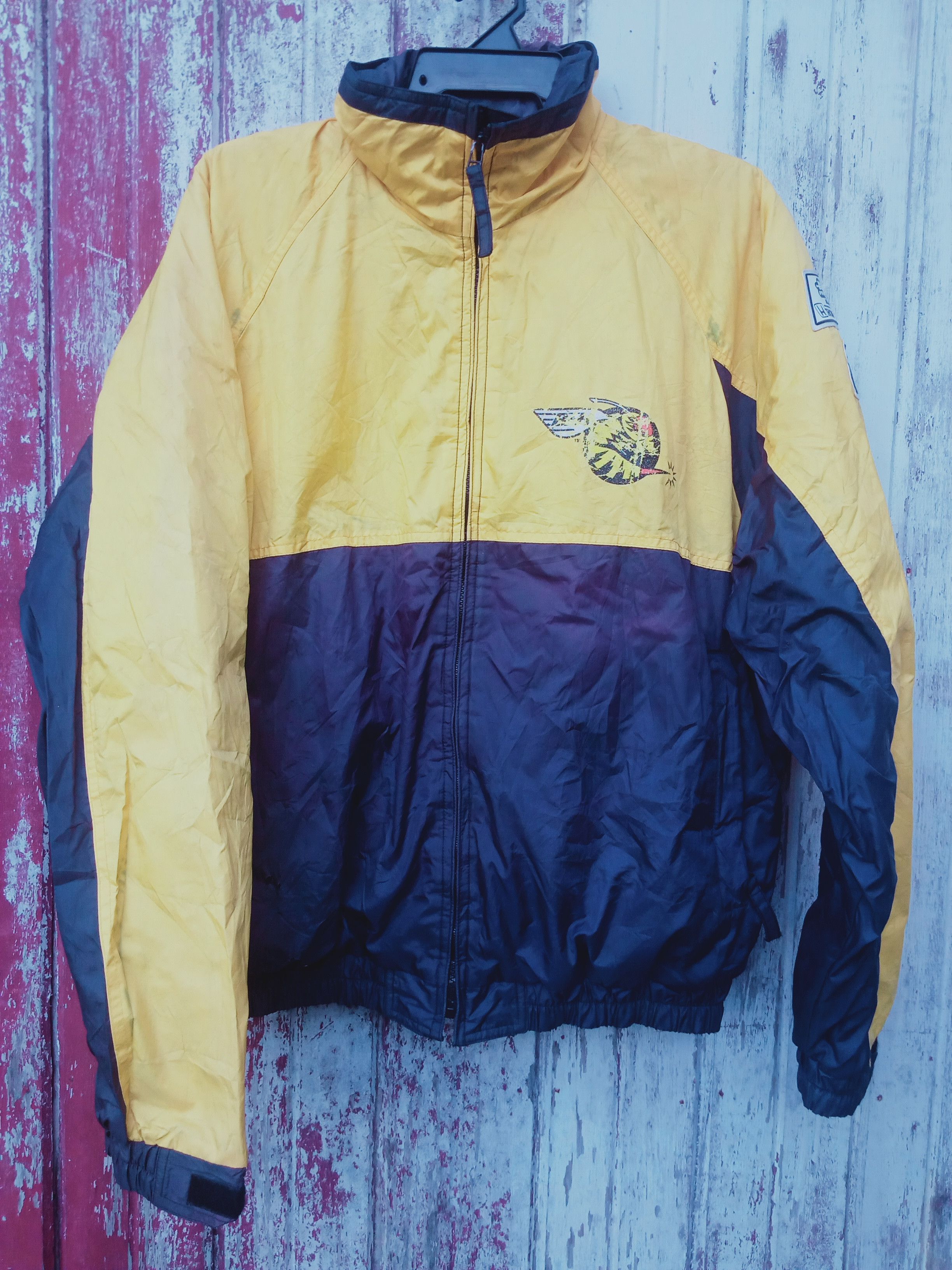 Vintage Vintage Jordan Honda Mugen F1 Team Distressed Jacket Size US M / EU 48-50 / 2 - 2 Thumbnail