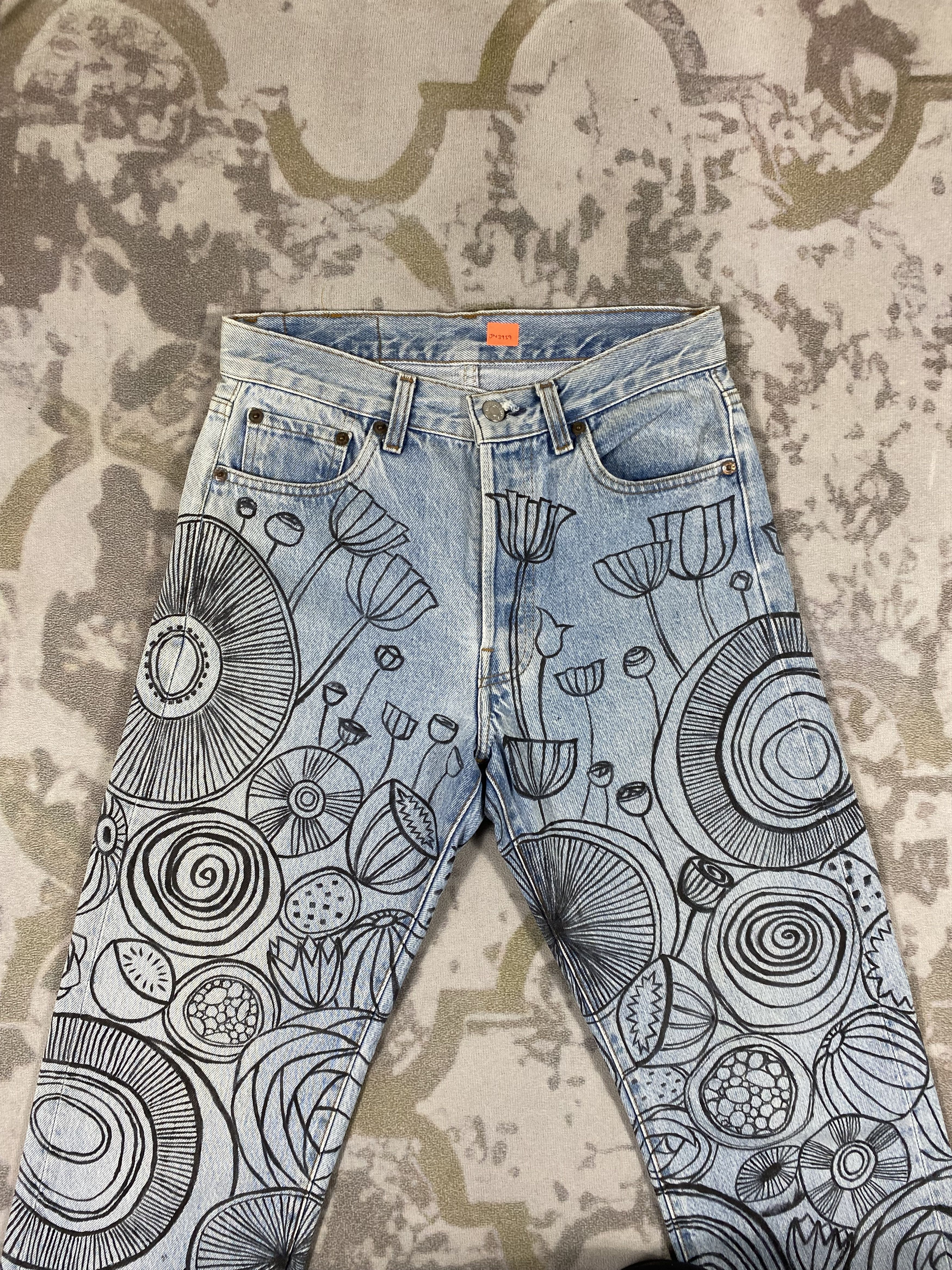 Levi's Vintage Levi's 501 Custom Jeans 28x30 Denim-JN3959 Size US 28 / EU 44 - 3 Thumbnail