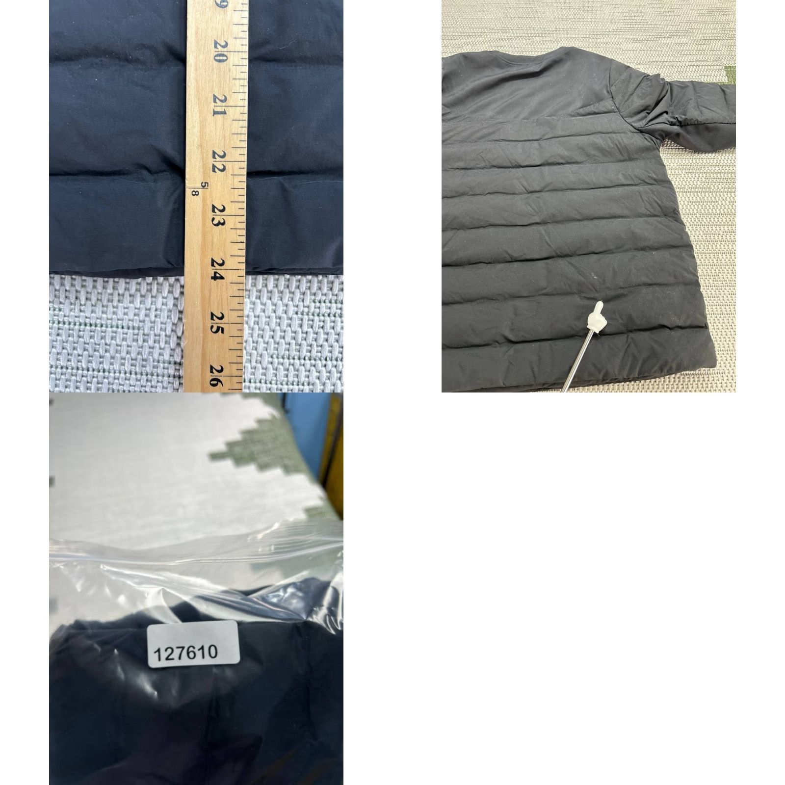 Lululemon Lululemon Down And Around Sweatshirt Womens 4 Black Insulated Pullover Crew Neck Long Sleeve Activewear Gym & Training Updated Size S / US 4 / IT 40 - 9 Thumbnail