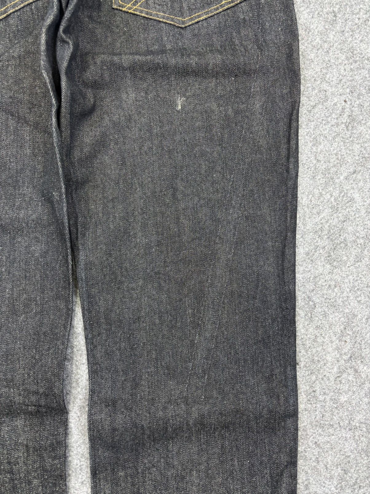 Japanese Brand SEX POT ReVeNGe Japan Punk Spell Out Logo Denim F741 Size US 32 / EU 48 - 13 Thumbnail