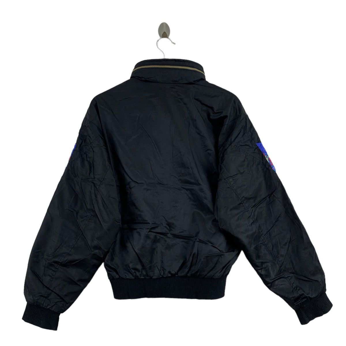 Kappa KAPPA SPORT Sportswear Embroidered Brand Black Bomber Jacket Size US L / EU 52-54 / 3 - 3 Thumbnail