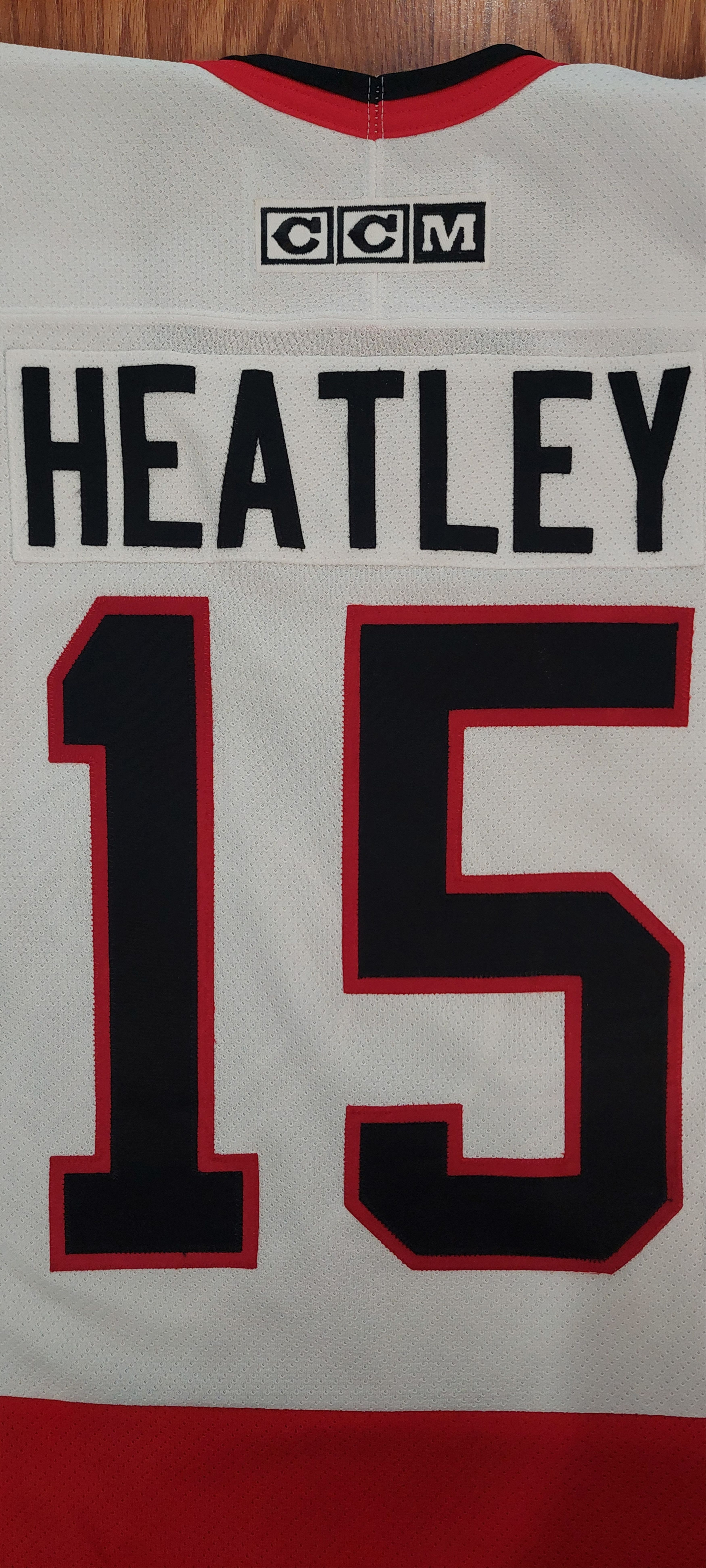 Ccm Authentic Ottowa Senators Dany Heatley CCM MiC Jersey Size US L / EU 52-54 / 3 - 11 Thumbnail