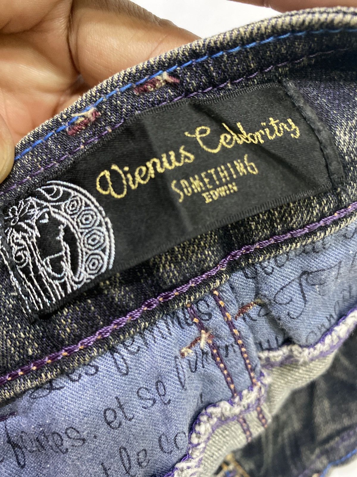 Edwin Japanese brand X something by edwin flare spiral jeans Size US 28 / EU 44 - 17 Thumbnail