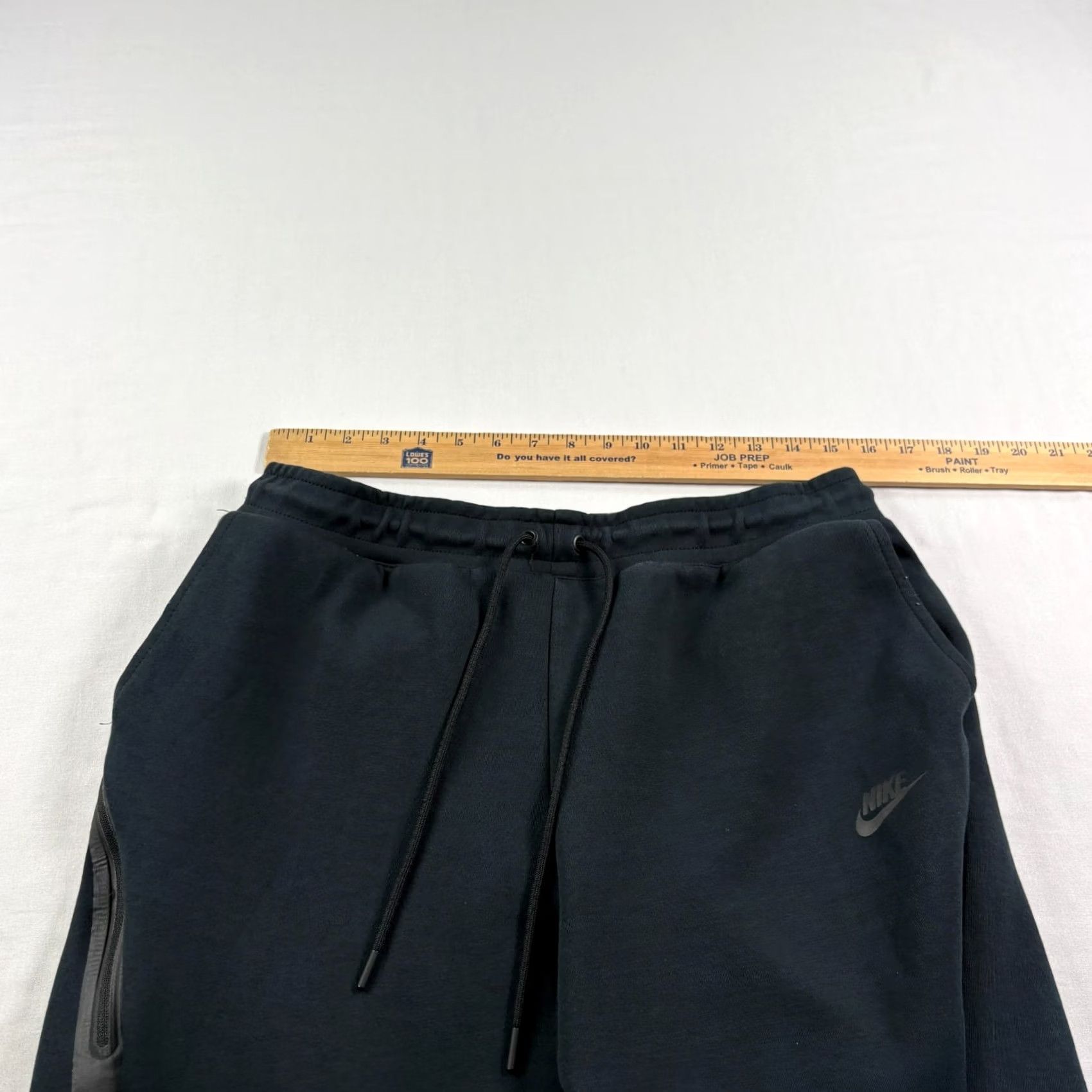Nike Nike Tech Fleece Jogger Sweatpants Mens L Black Sportswear Casual Lounge Size US 31 - 6 Thumbnail
