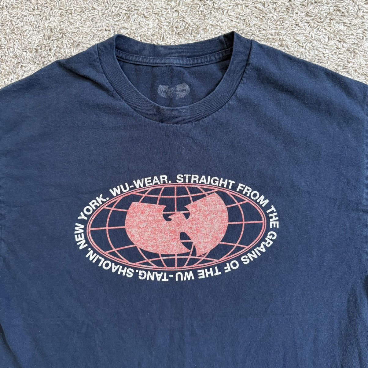 Wu-Tang Clan 🔴Wu-Wear Shirt Size Large Wu-Tang Globe Rza Gza Size US L / EU 52-54 / 3 - 2 Thumbnail