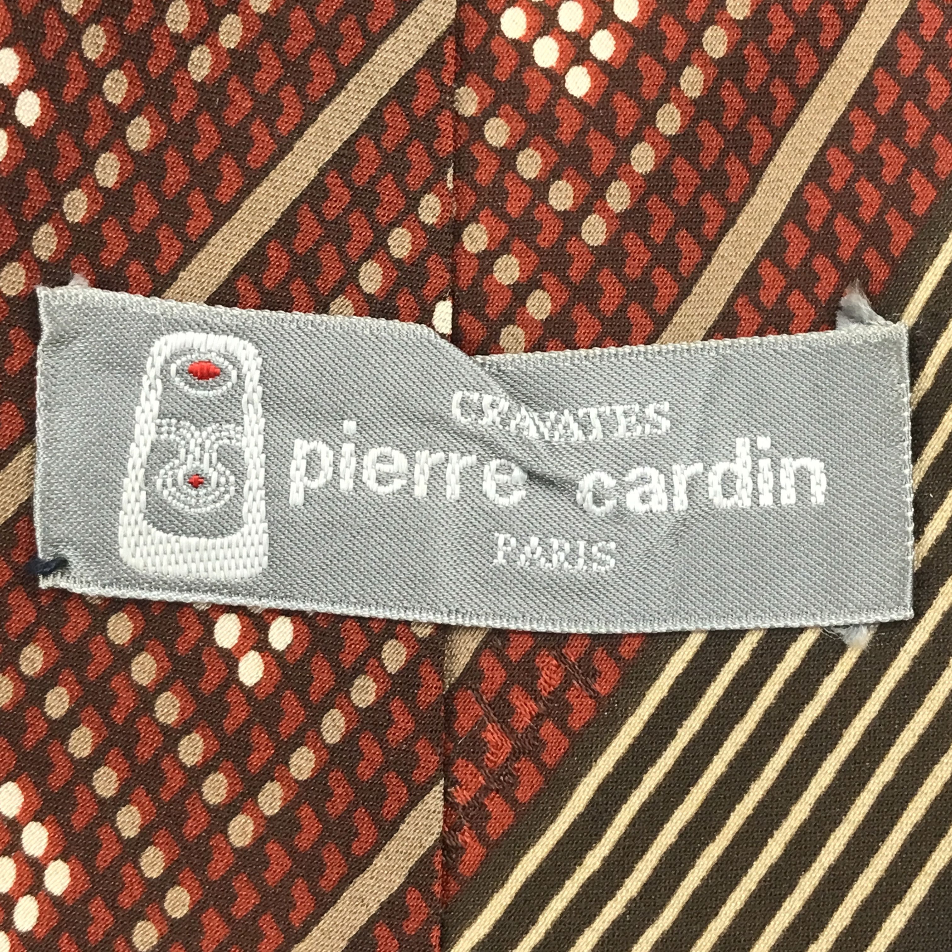 Designer × Pierre Cardin × Vintage Vintage Pierre Cardin Silk Necktie Size ONE SIZE - 8 Thumbnail