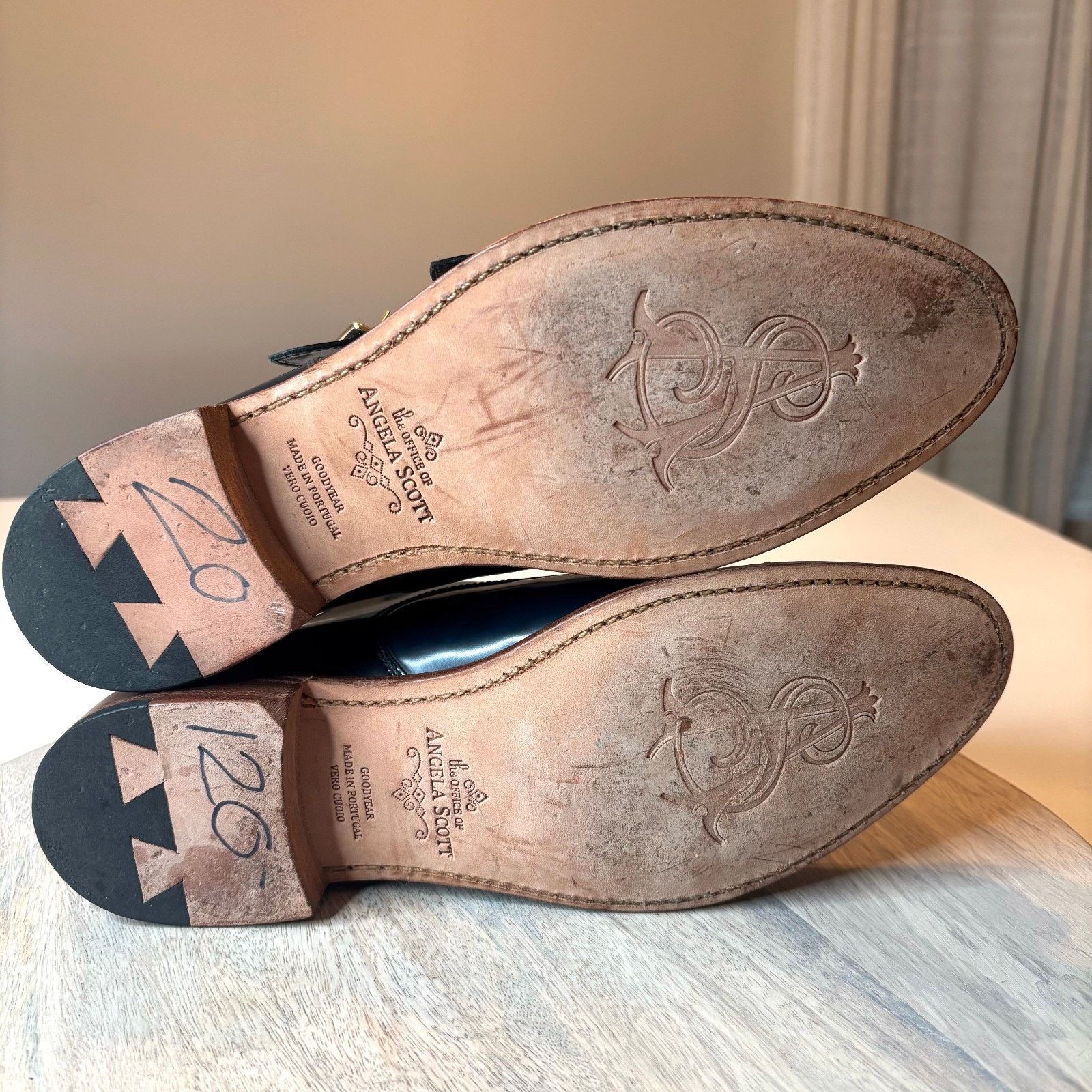 Kendra Scott Angela Scott Mr. Colin Double Monk Strap Shoes US Size 10 Size US 10 / IT 40 - 11 Thumbnail