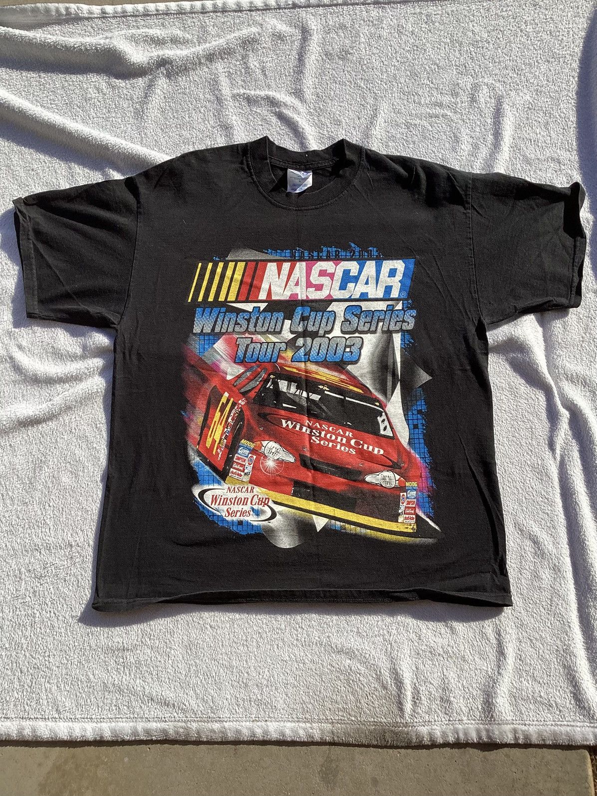 NASCAR Vintage 2003 NASCAR Winston cup series tour T-shirt Size US XL / EU 56 / 4 - 1 Thumbnail