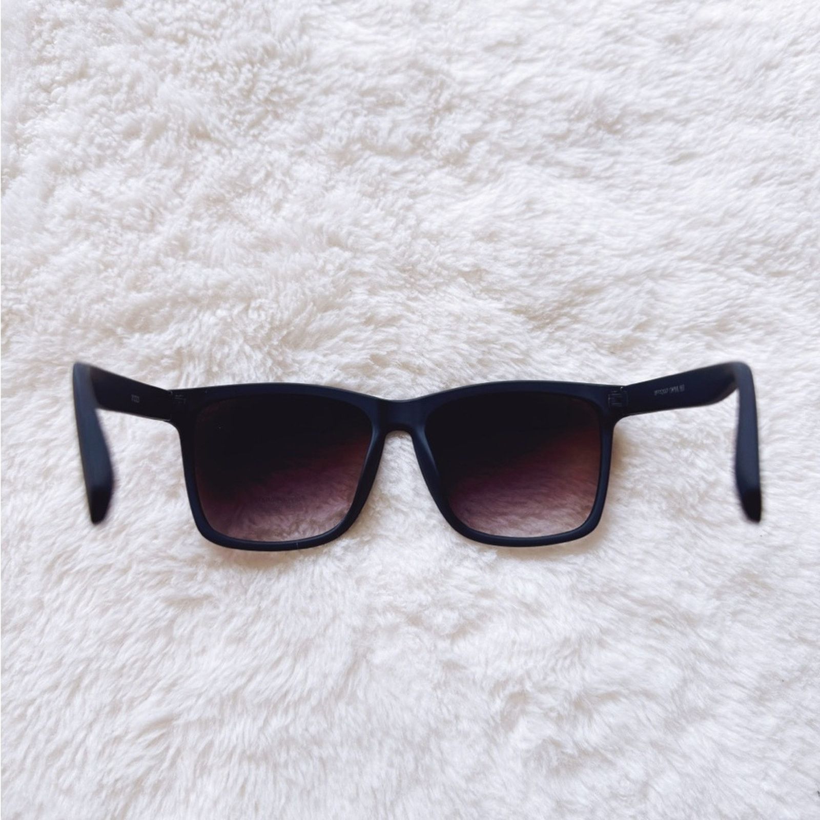Other Ora Deep Midnight Blue Angular Frame Sunglasses Size ONE SIZE - 8 Thumbnail