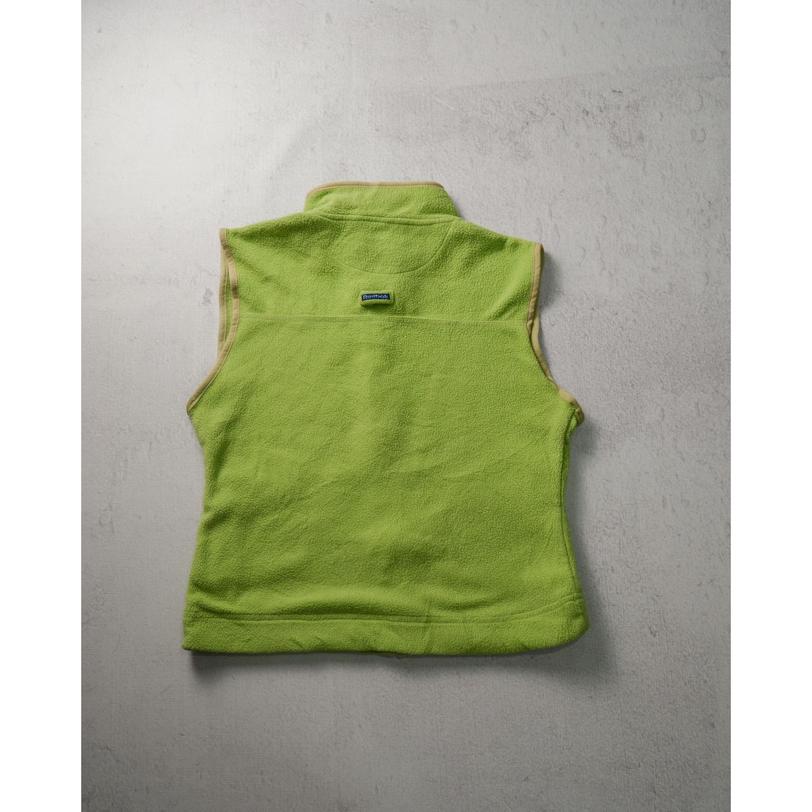 Reebok Vintage 90s Reebok Green Fleece Vest - Women's Small Size S / US 4 / IT 40 - 2 Thumbnail