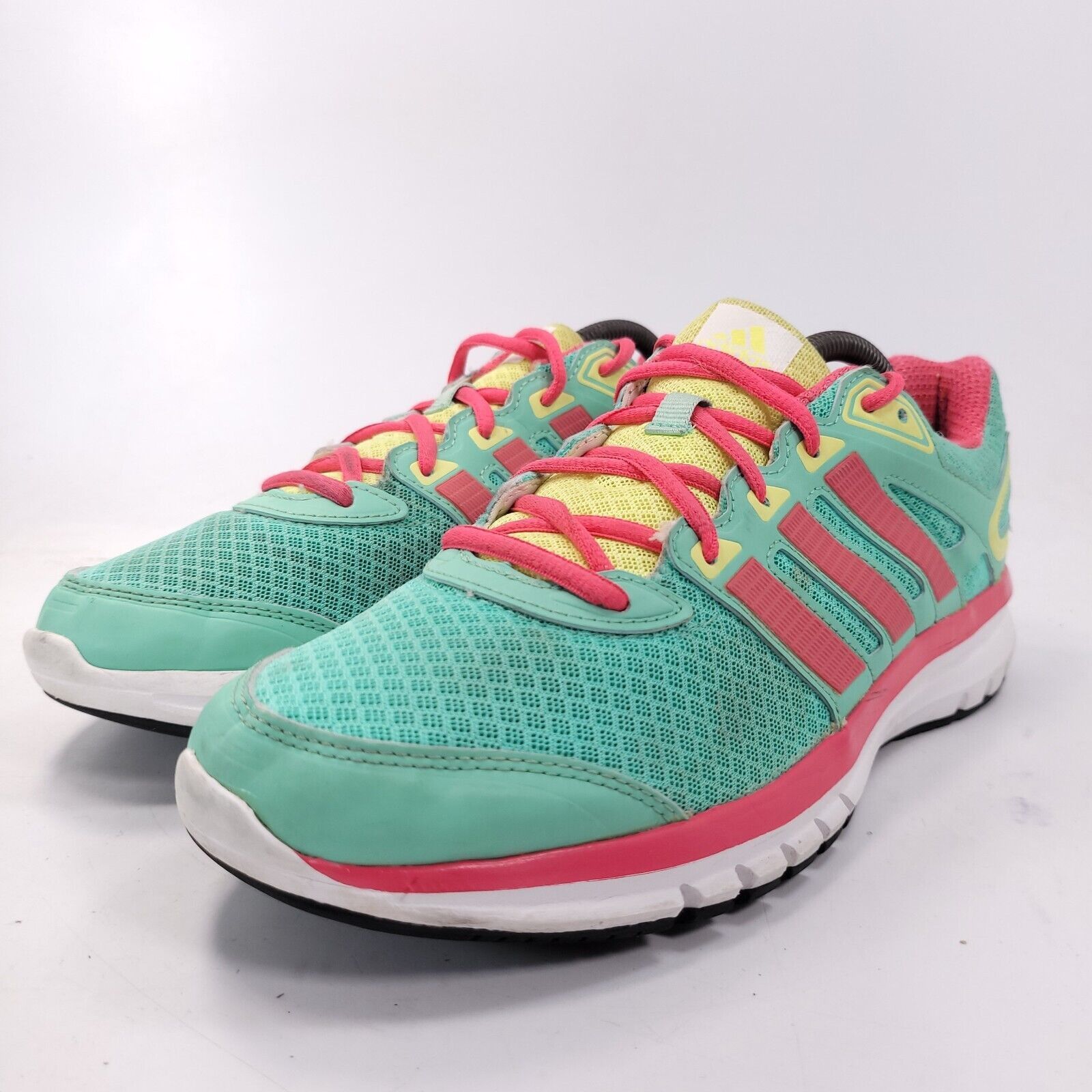 Adidas Adidas Duramo 6 Shoe Womens Size 10 M20647 Blue Pink White Size US 10 / IT 40 - 1 Thumbnail