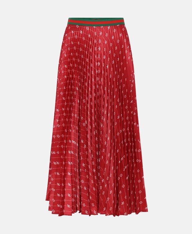Adidas × Gucci Pleated skirt Size 36" / US 14 / IT 50 - 1 Thumbnail