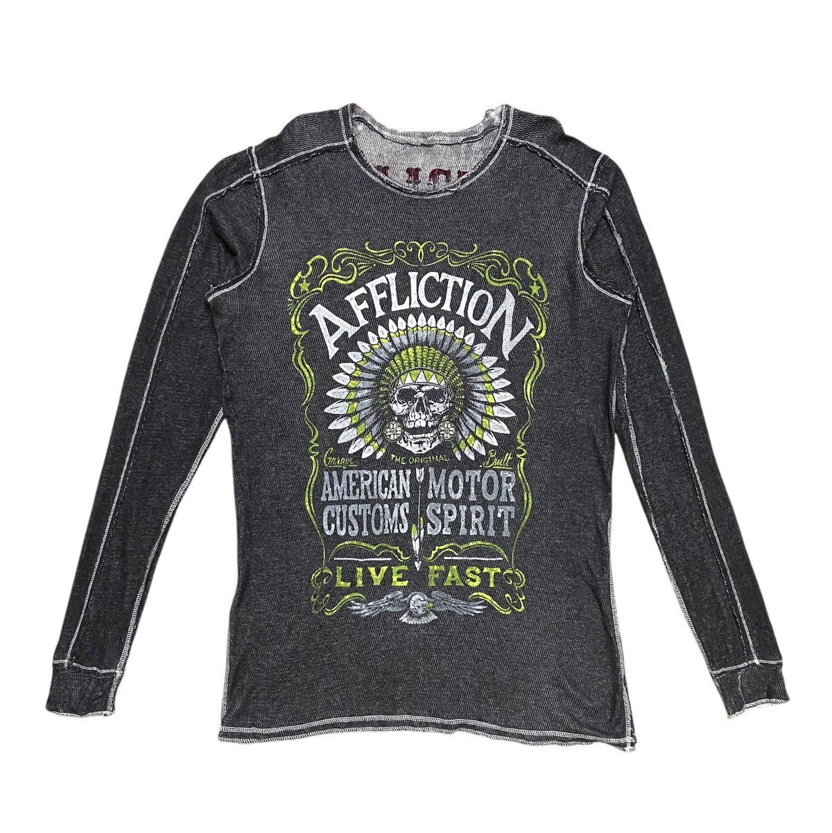 Affliction × Tapout Affliction Reversible Sweatshirt Size US XL / EU 56 / 4 - 1 Thumbnail