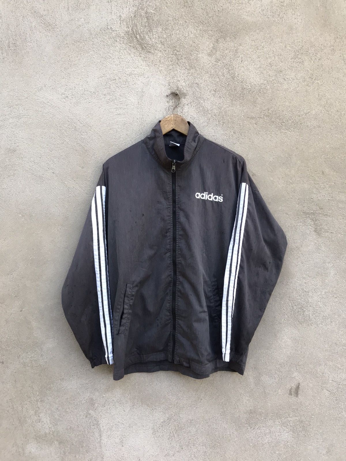 Adidas VINTAGE 90s ADIDAS CASUAL JACKET Size US L / EU 52-54 / 3 - 4 Thumbnail