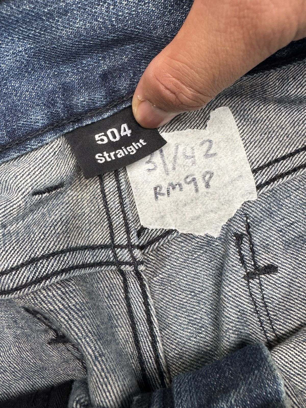 Levi's × Vintage Levis 504 straight special edition Size US 31 - 6 Thumbnail
