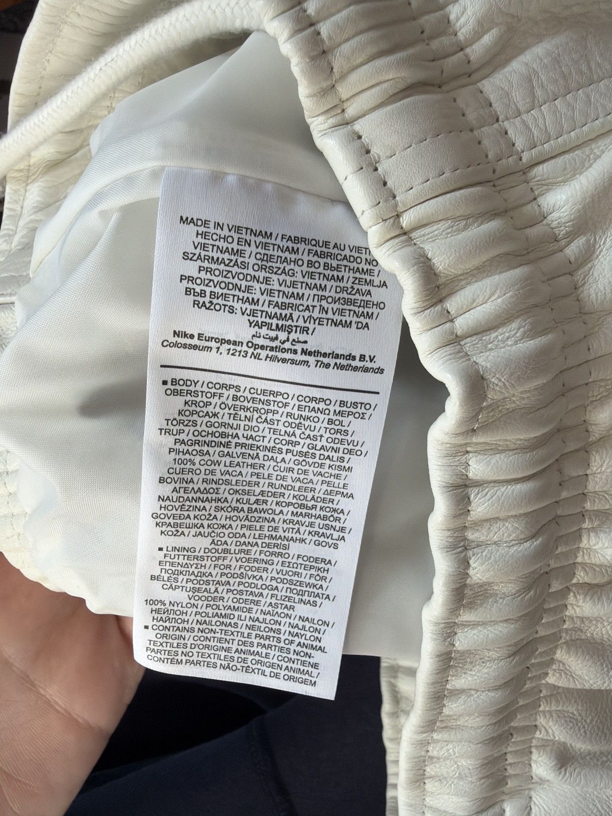 Nike × Supreme SUPREME X NIKE LEATHER PANT Size US 34 / EU 50 - 7 Thumbnail