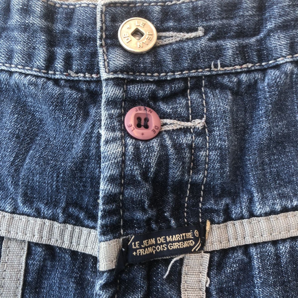 Marithe + Francois Girbaud × Vintage Le Jean Marithe Francois Girbaud BAGGY Jeans Size US 34 / EU 50 - 6 Thumbnail