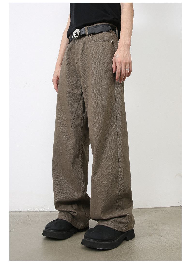 Japanese Brand Retro loose American casual cleanfit straight jeans Size US 32 / EU 48 - 6 Thumbnail