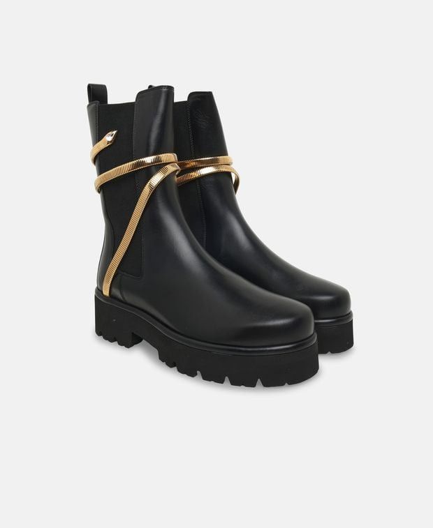 Biker Chelsea boots