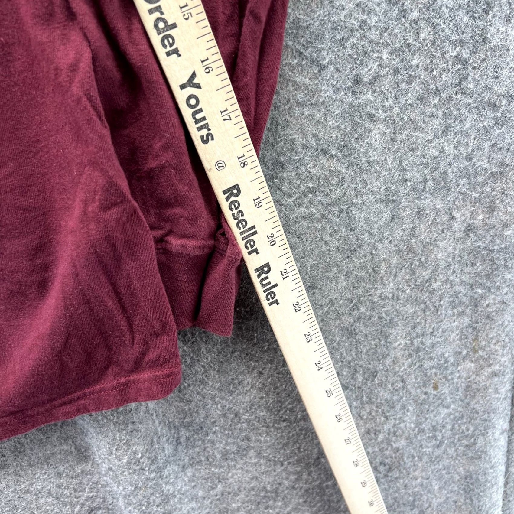 Vintage Columbia Shirt Mens XL Burgundy Long Sleeve Graphic Mountains Outdoor Cotton Tee Size US XL / EU 56 / 4 - 5 Thumbnail