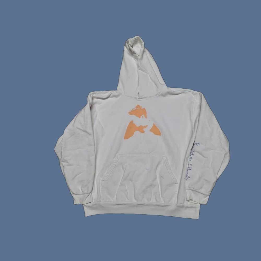 Vintage Alec Benjamin 2022 Tour North America Hoodie Mens XL Light Blue Awdis Pullover Hooded Fleece Regular Size Vintage No Size US XL / EU 56 / 4 - 1 Thumbnail