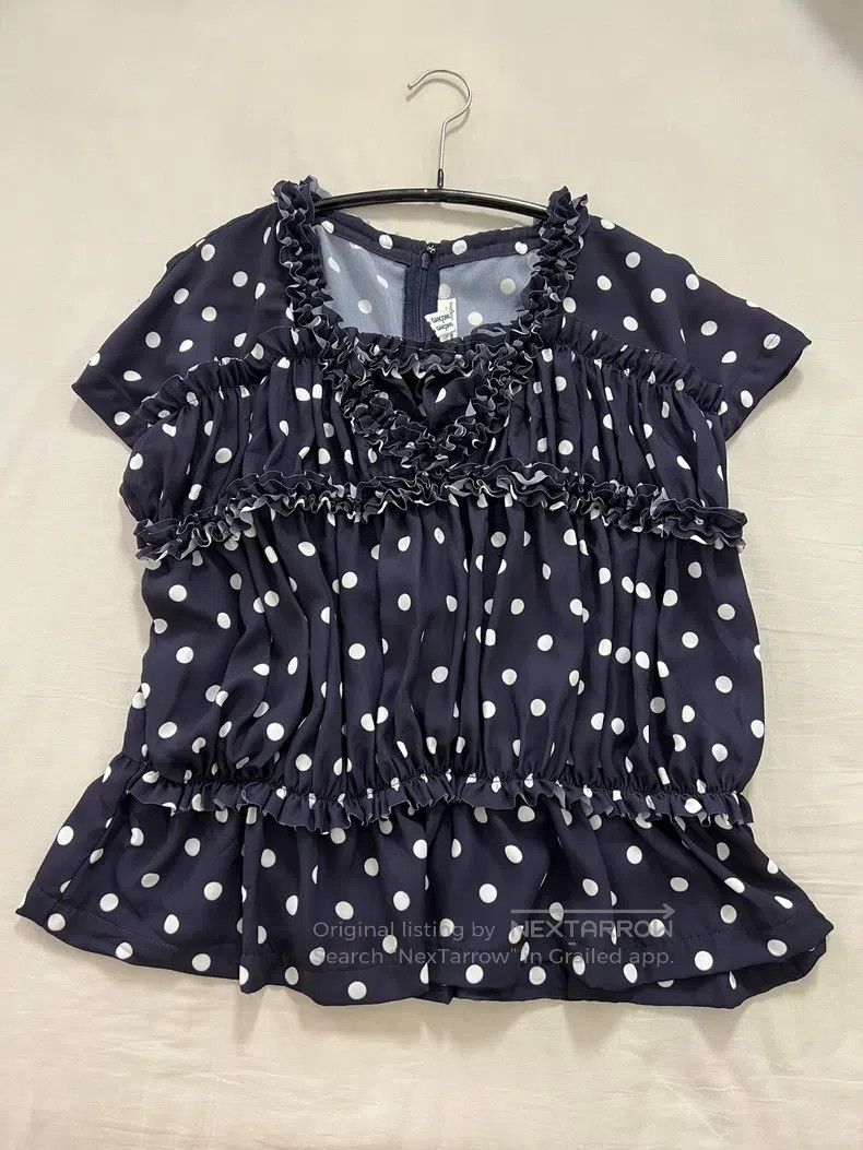 Comme des Garcons Comme des Garcons Lace Polka Dot Top Size S / US 4 / IT 40 - 3 Thumbnail