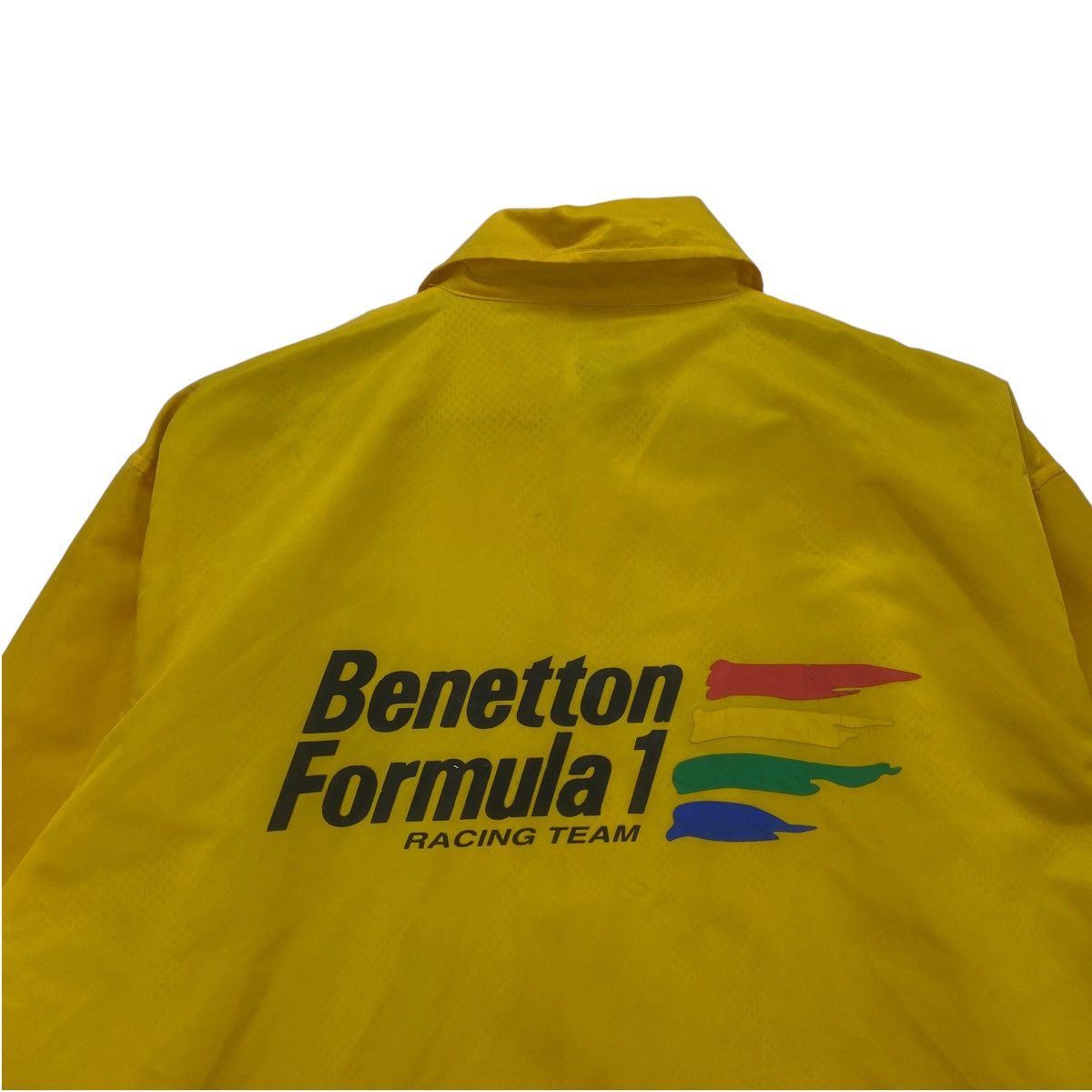 Benetton Vintage Benetton Formula 1 Racing Team Coach Jacket Size US M / EU 48-50 / 2 - 3 Thumbnail