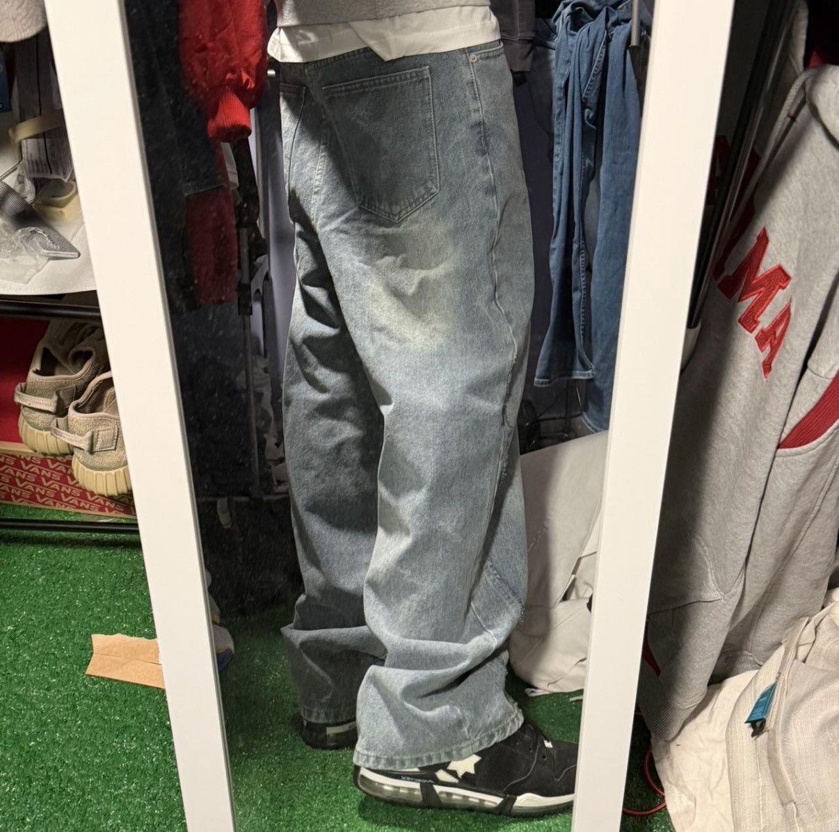 Balenciaga Balenciaga Type Wideleg jeans Size US 28 / EU 44 - 2 Thumbnail