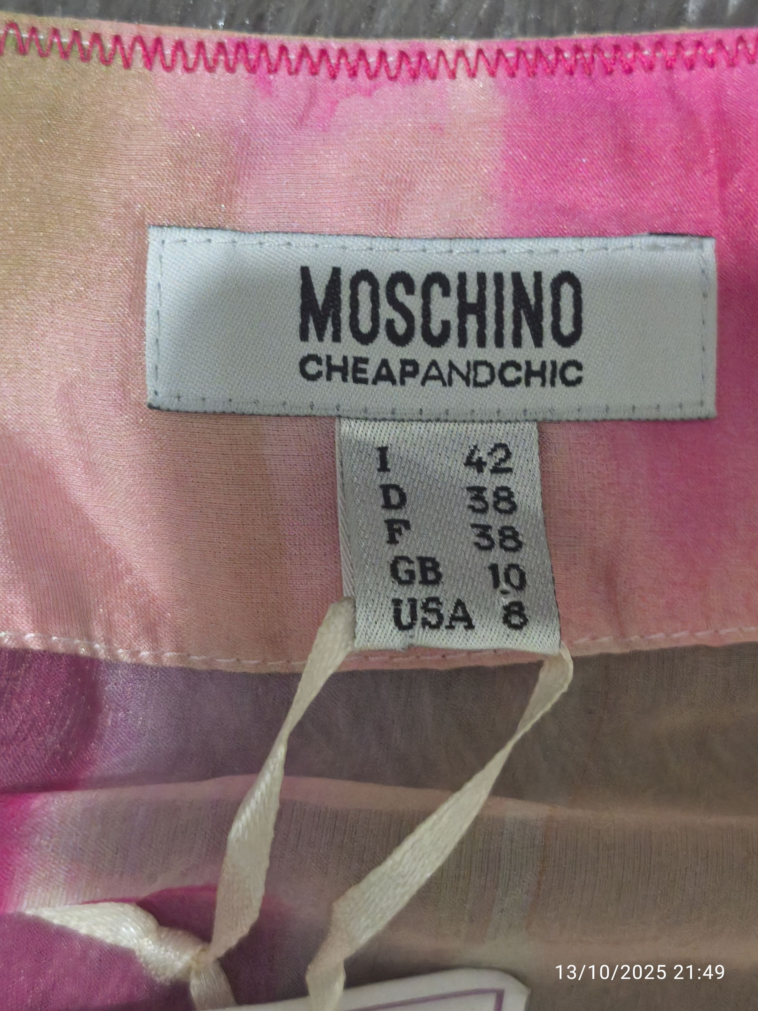 Moschino Dress Moschino Colorfull Size XS / US 0-2 / IT 36-38 - 3 Thumbnail