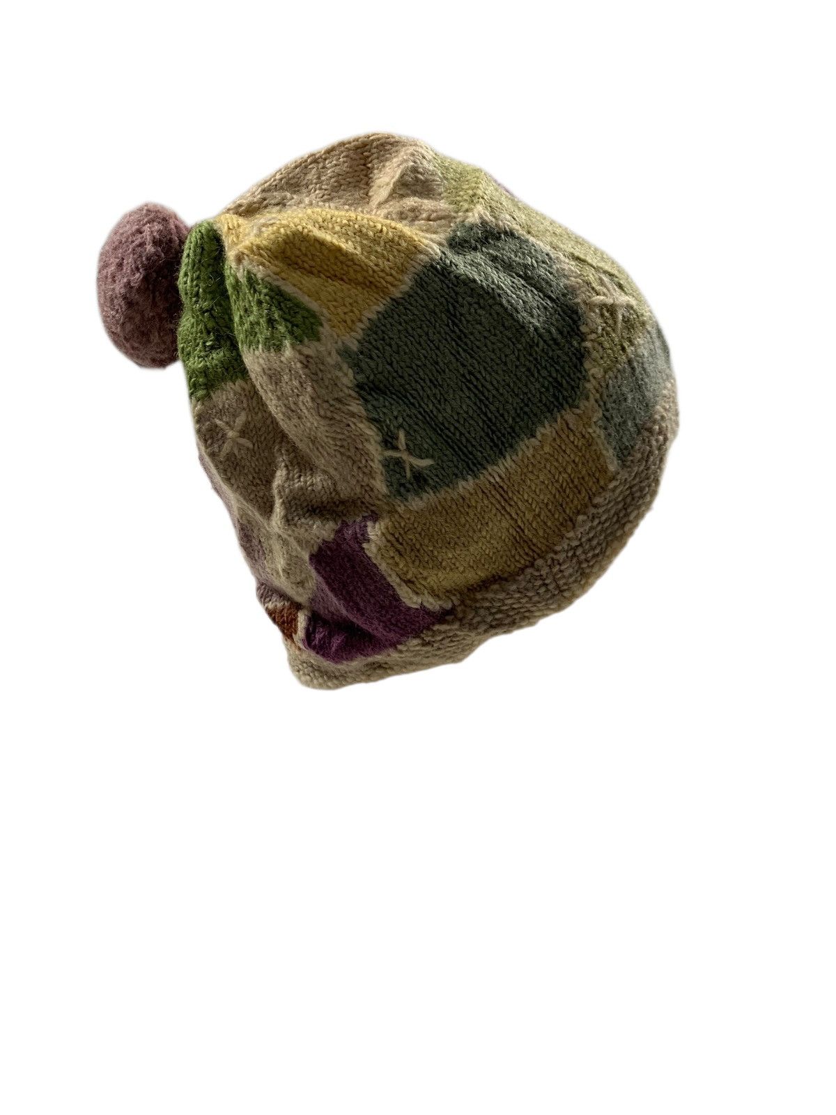 Japanese Brand Crochet knitted beanie hats rare Size ONE SIZE - 4 Thumbnail