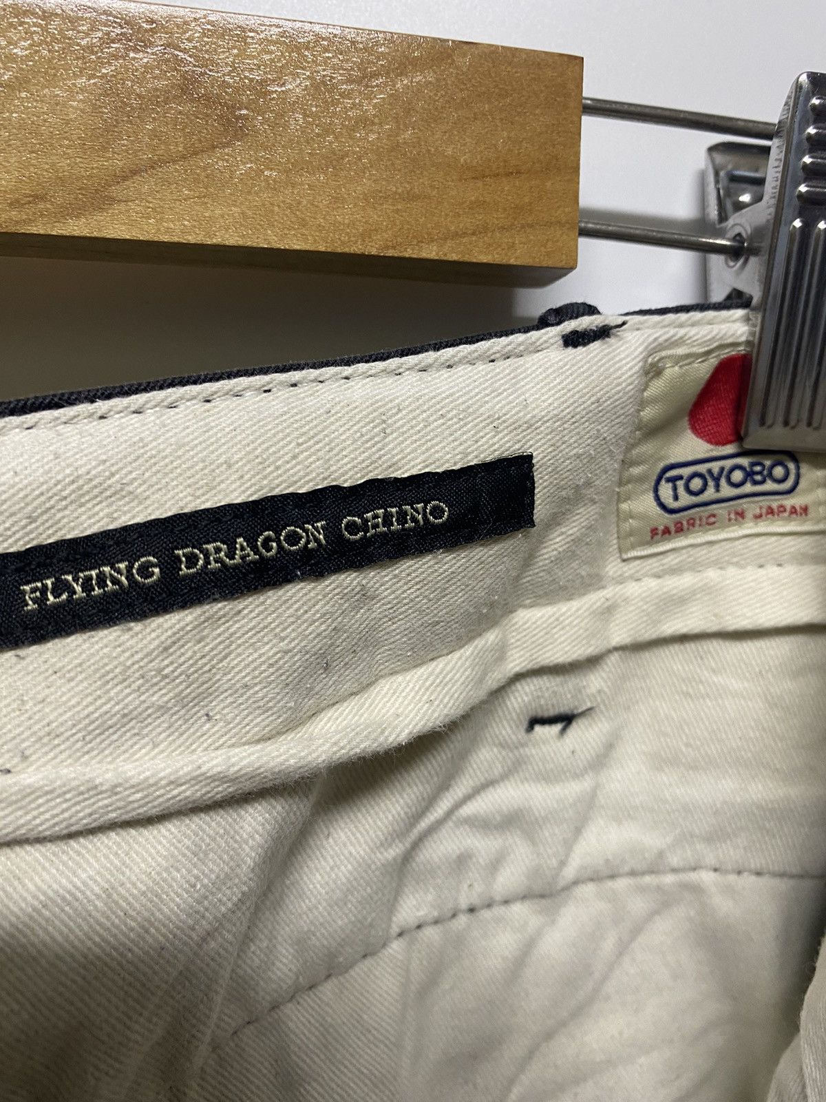 Japanese Brand Back Number Flying Dragon Chino Pant Toyobo Japan Size US 34 / EU 50 - 9 Thumbnail