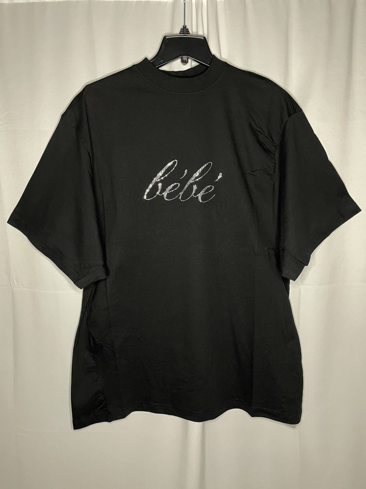 Balenciaga Balenciaga Rhinestone Bebe T-Shirt | Grailed