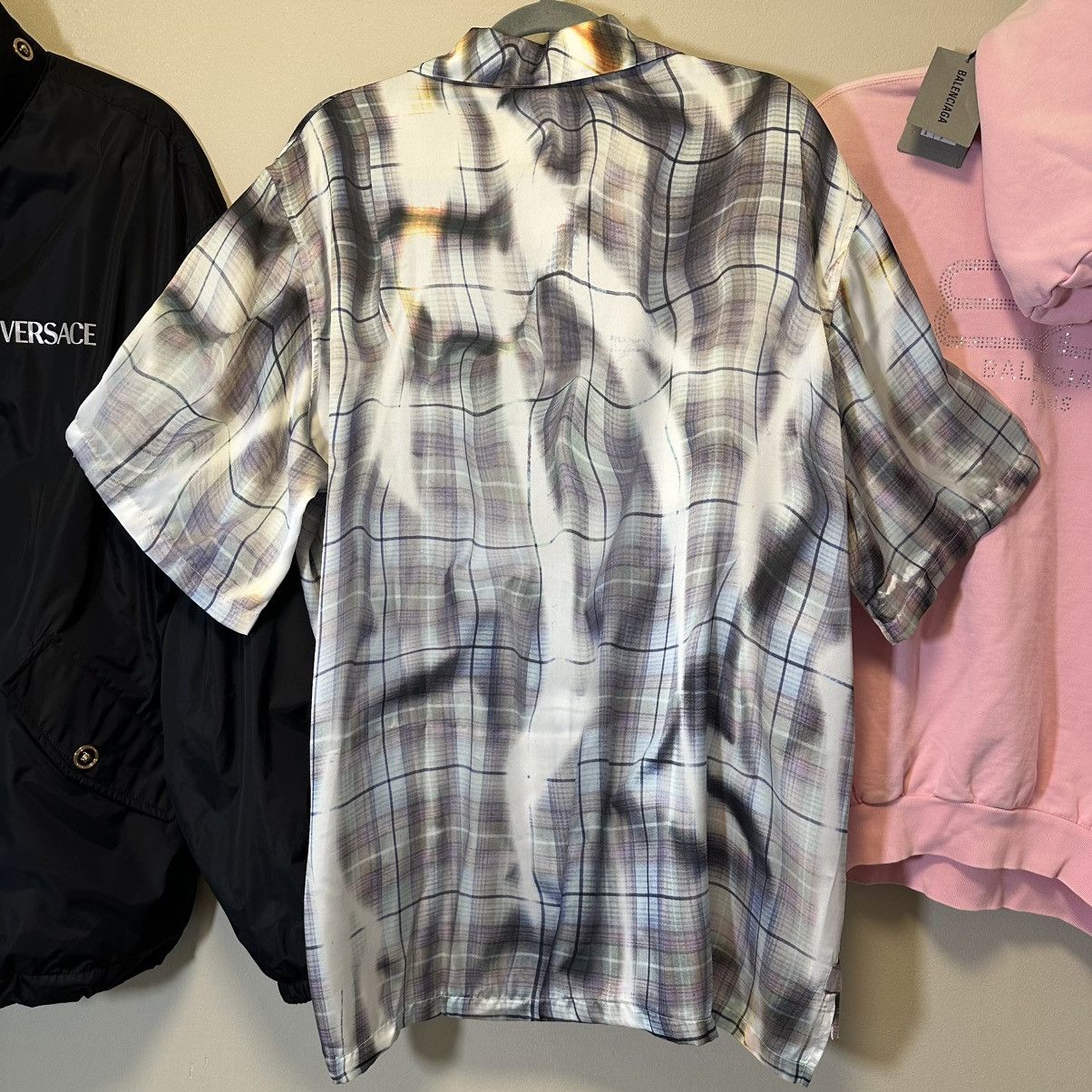 Y/Project SS24 Y/Project Check Shirt Runway Light Blue Oversized Size US M / EU 48-50 / 2 - 3 Thumbnail