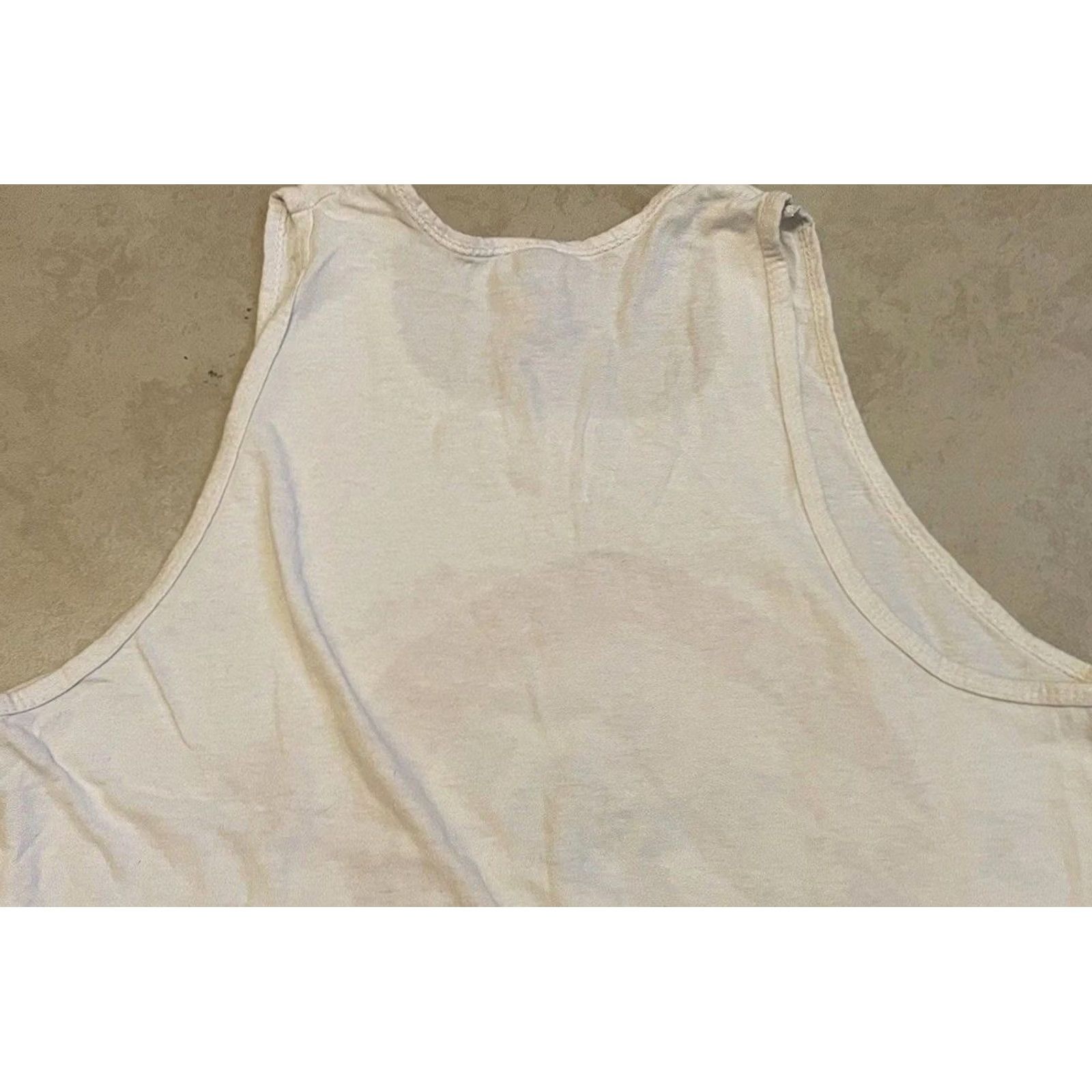 Vintage VINTAGE 80s Mexico Beach Surf Tank Top XS White Single Stitch T-Shirt Men Fashion Graphic Tee Beach Vaporwave Grunge Ocean Pacific Style 90s USA Mens Size US XS / EU 42 / 0 - 7 Thumbnail