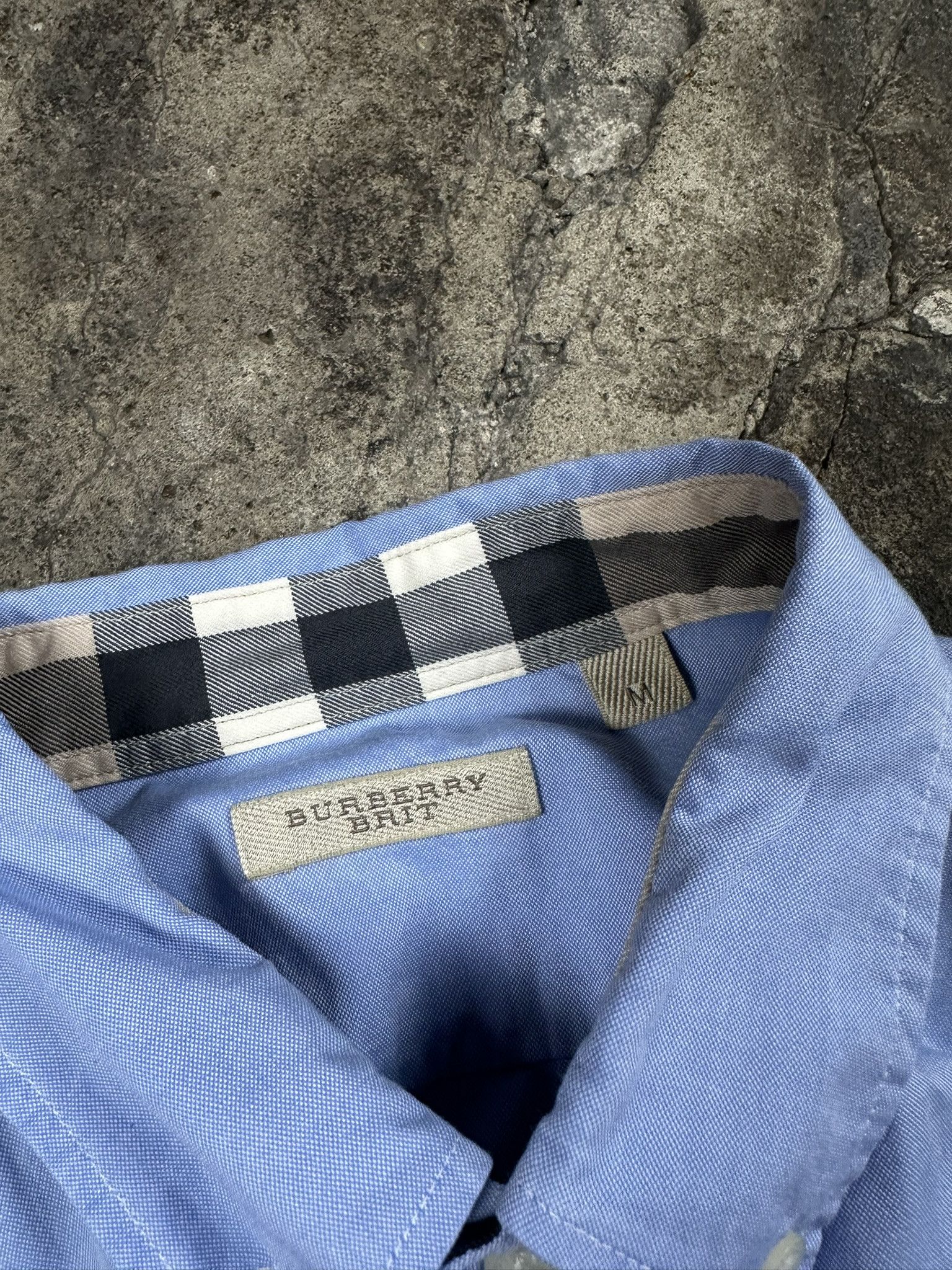 Burberry Burberry Brit Logo Button Up Shirt Oldmoney Size US M / EU 48-50 / 2 - 6 Thumbnail