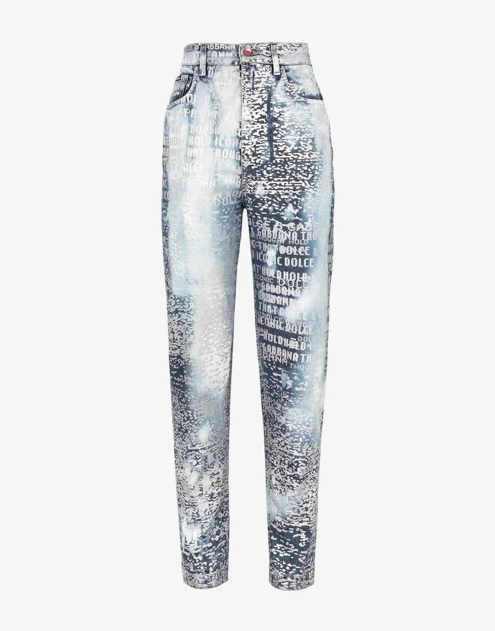 o1y0825 Logo Denim Pant in Blue