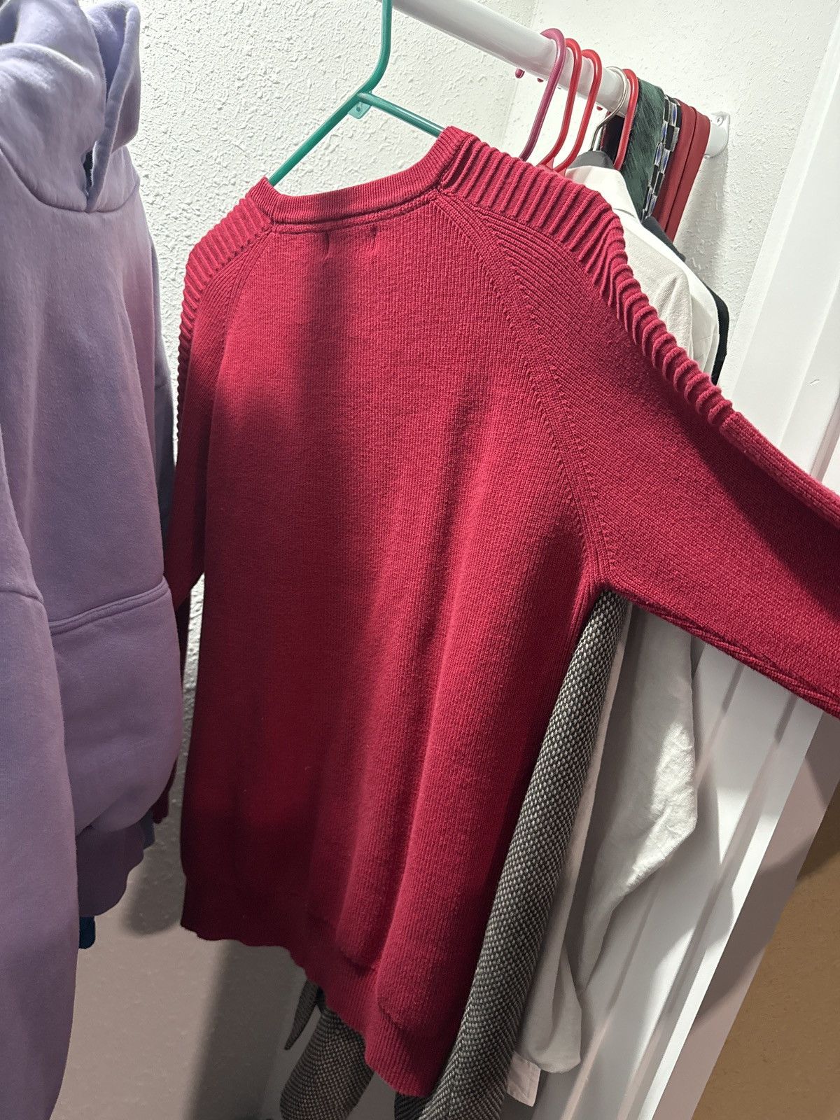 Vintage MCL Red Vintage Sweater Size US XL / EU 56 / 4 - 3 Thumbnail